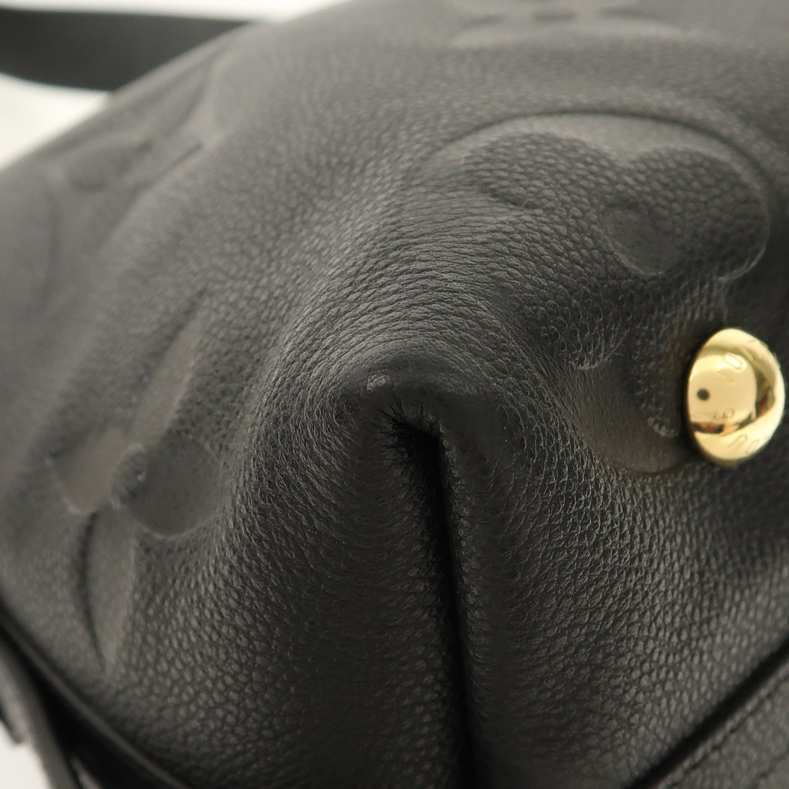 LOUIS VUITTON Monogram Empreinte Carryall PM金扣肩背袋