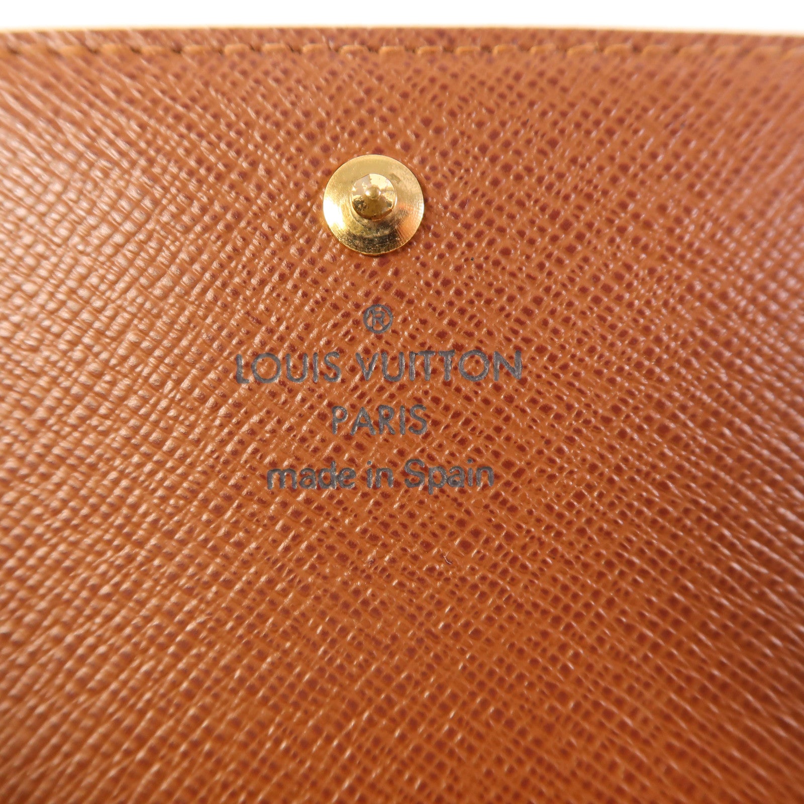 LOUIS VUITTON Monogram Portefeuille金扣錢包