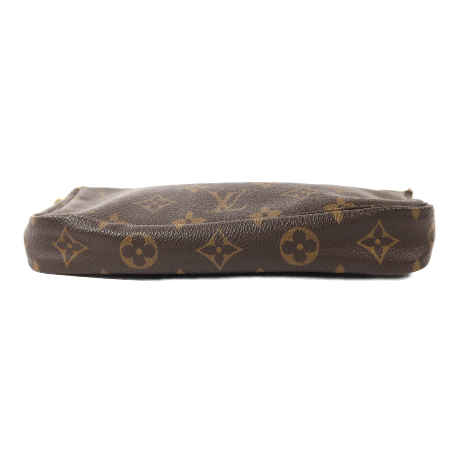 LOUIS VUITTON Monogram Pochette Accessoires金扣手挽袋