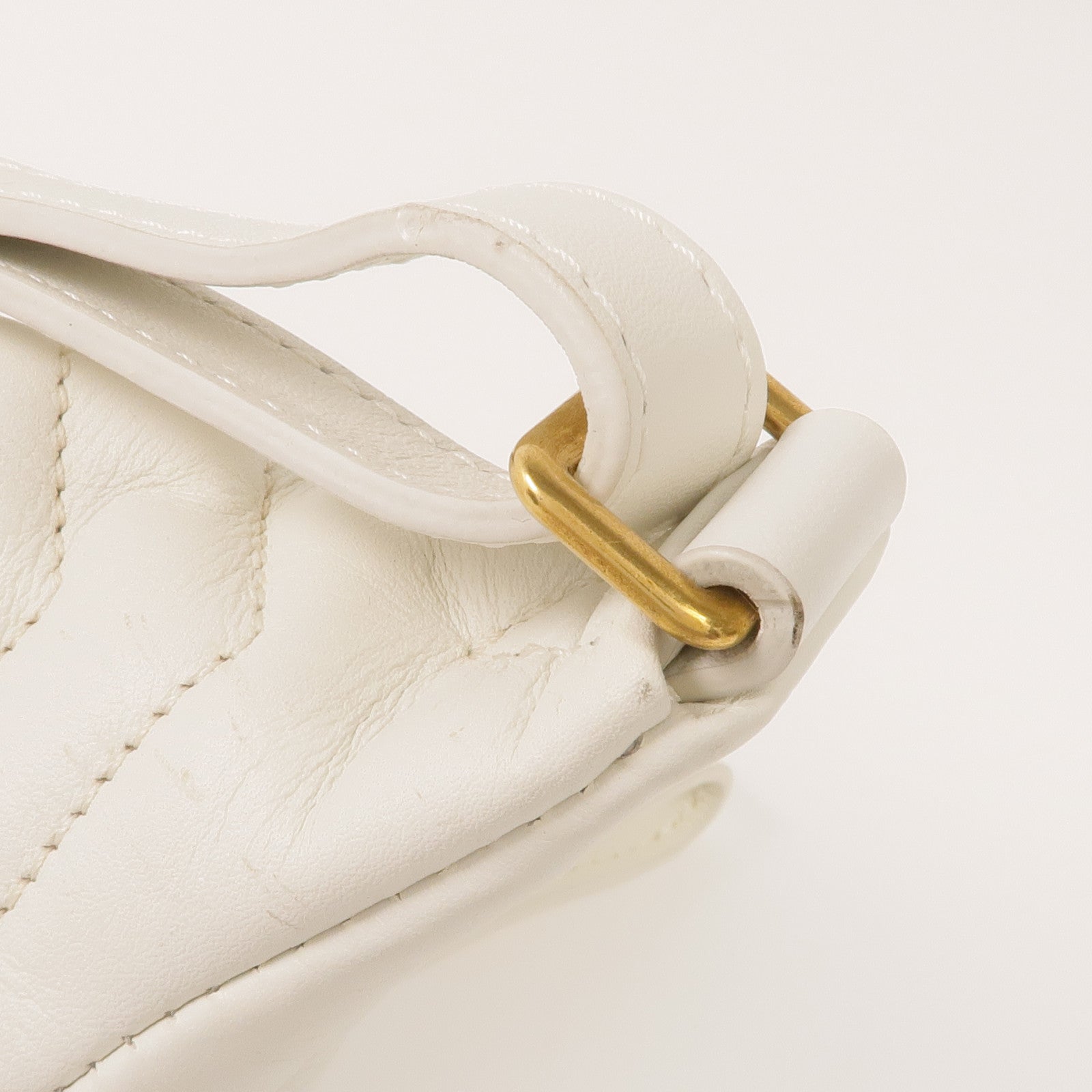 LOUIS VUITTON 牛皮皮革New Wave Bum Bag金扣腰包