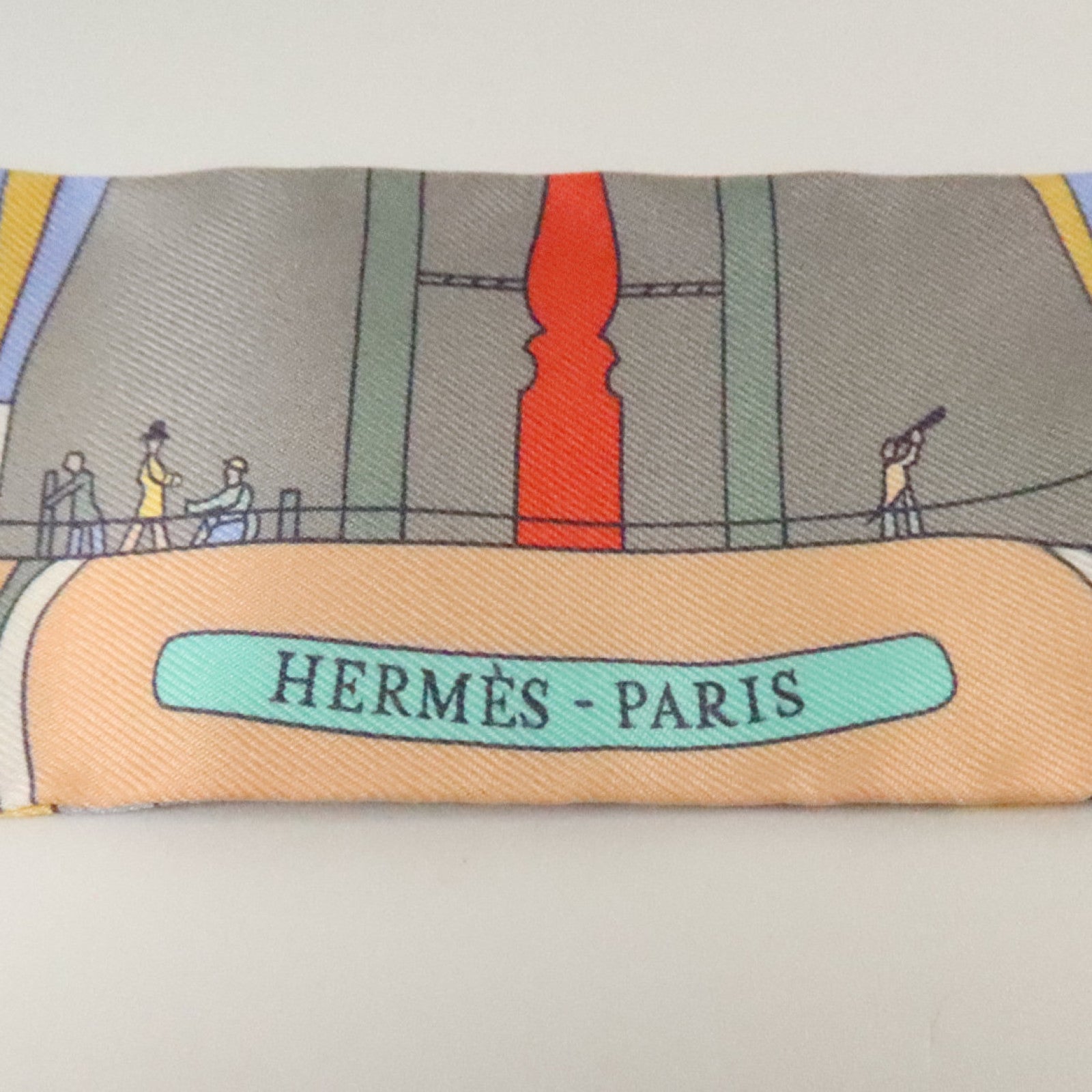 HERMES 絲質Twilly絲巾