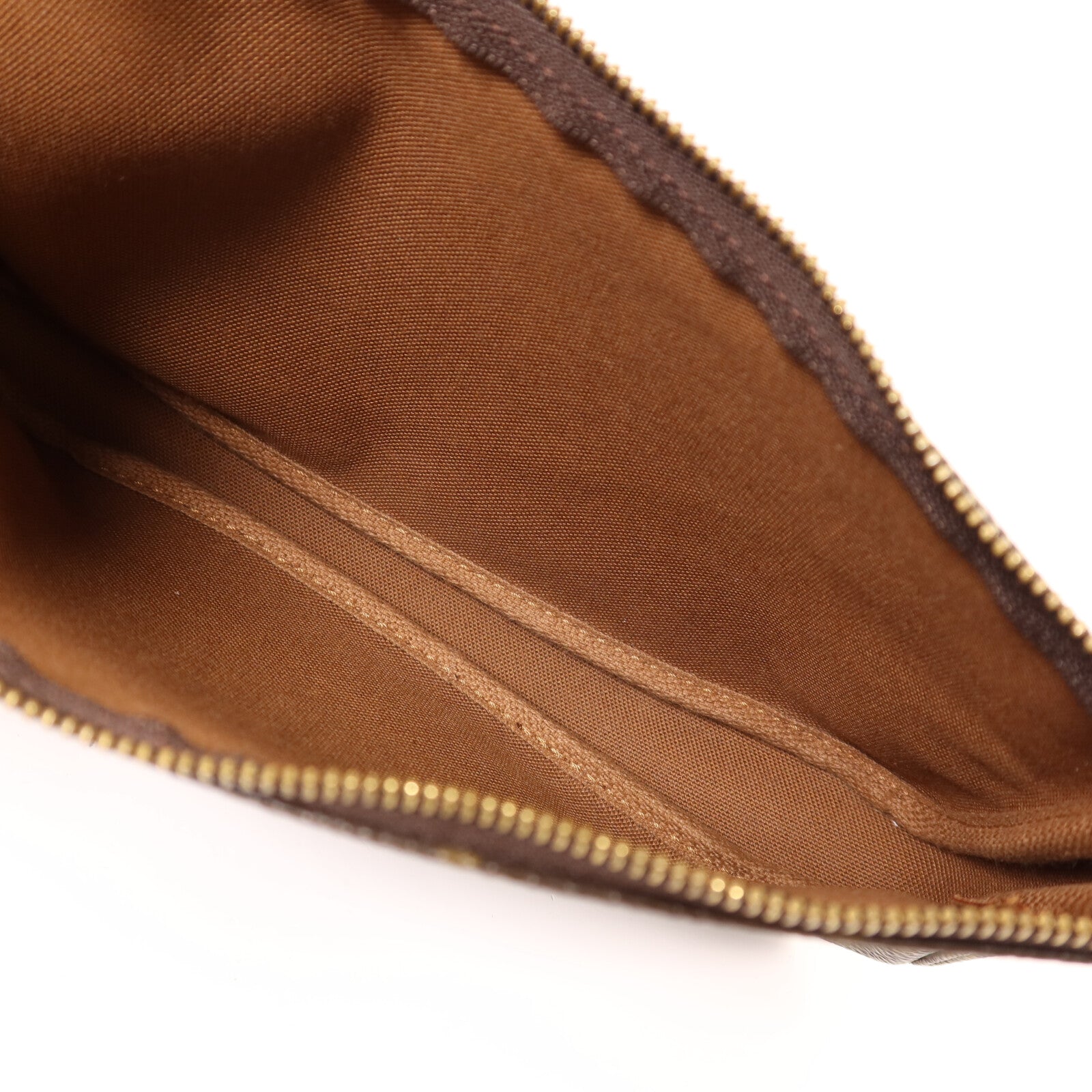 LOUIS VUITTON Monogram Pochette Accessoires金扣手挽袋