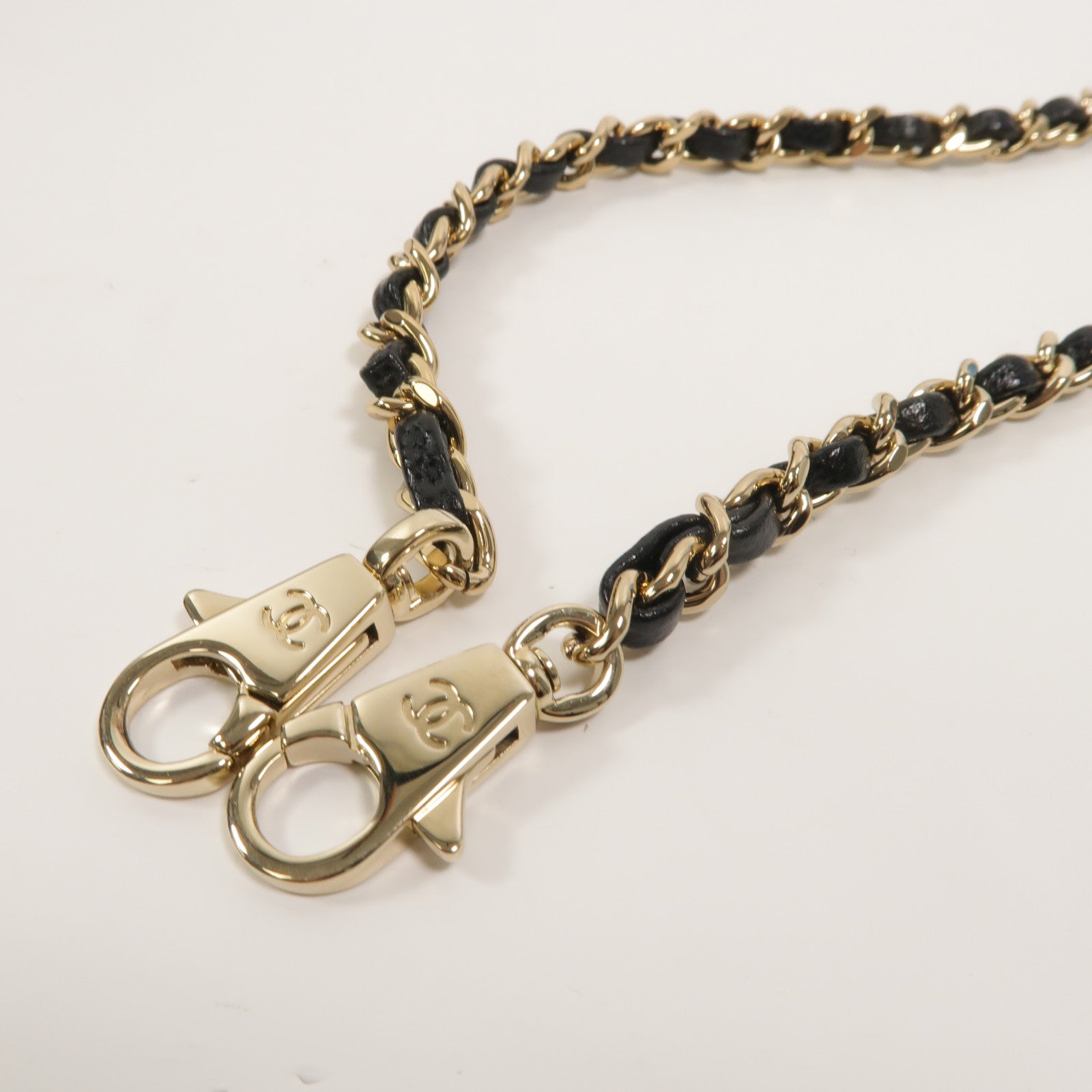 CHANEL 牛皮皮革Coco Handle Small鏈帶手挽肩背兩用袋