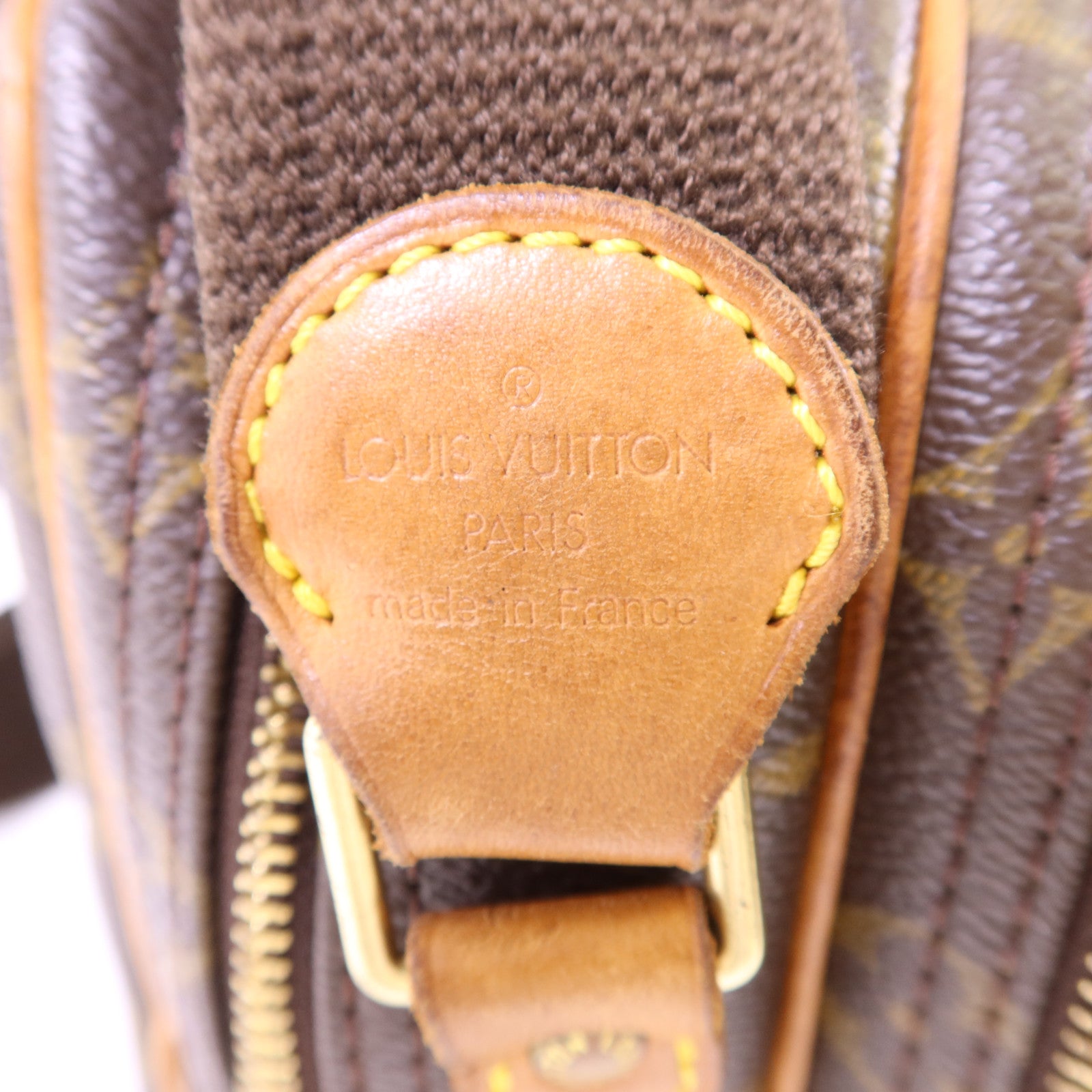 LOUIS VUITTON Monogram Reporter PM金扣肩背袋