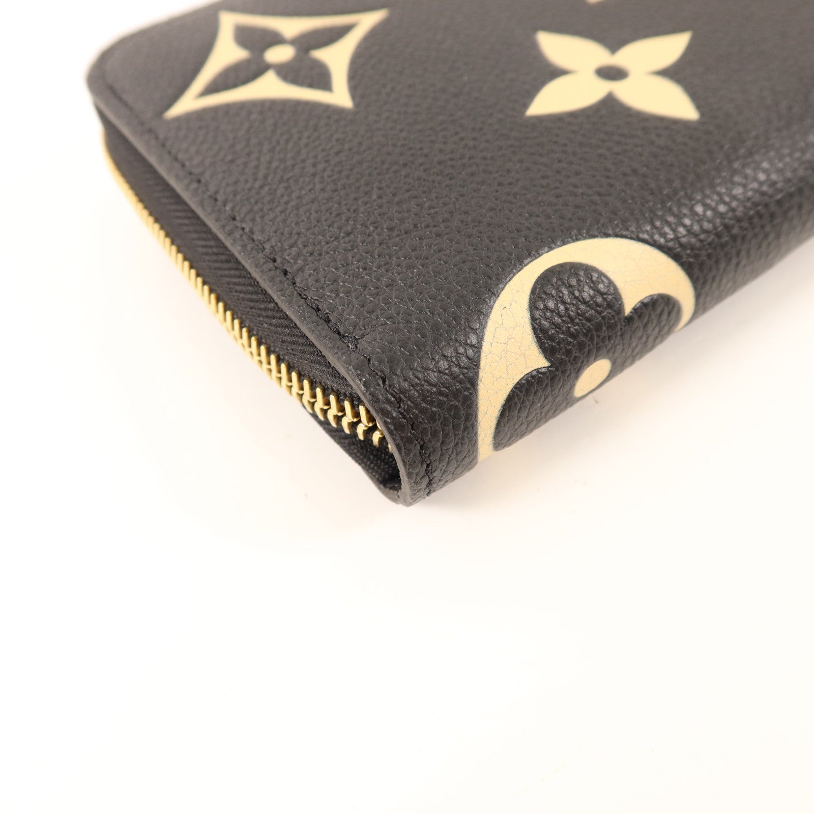 LOUIS VUITTON Monogram Empreinte Zipper Long Wallet金扣長錢包