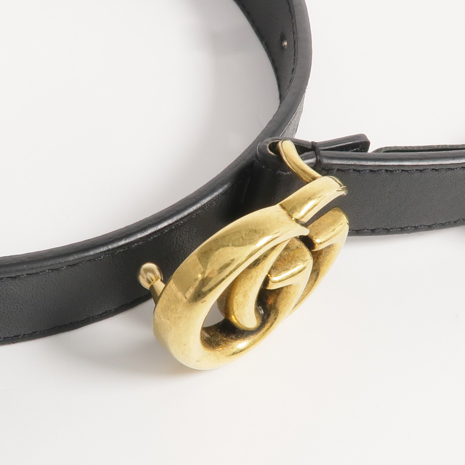 GUCCI 牛皮皮革GG Marmont Belt 75cm金扣皮帶