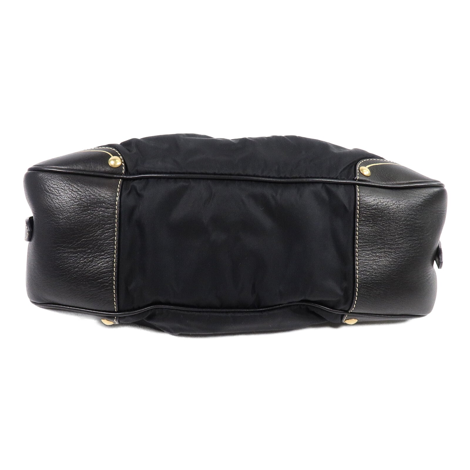 PRADA 牛皮皮革/尼龍2 Way Shoulder Bag手挽肩背兩用袋