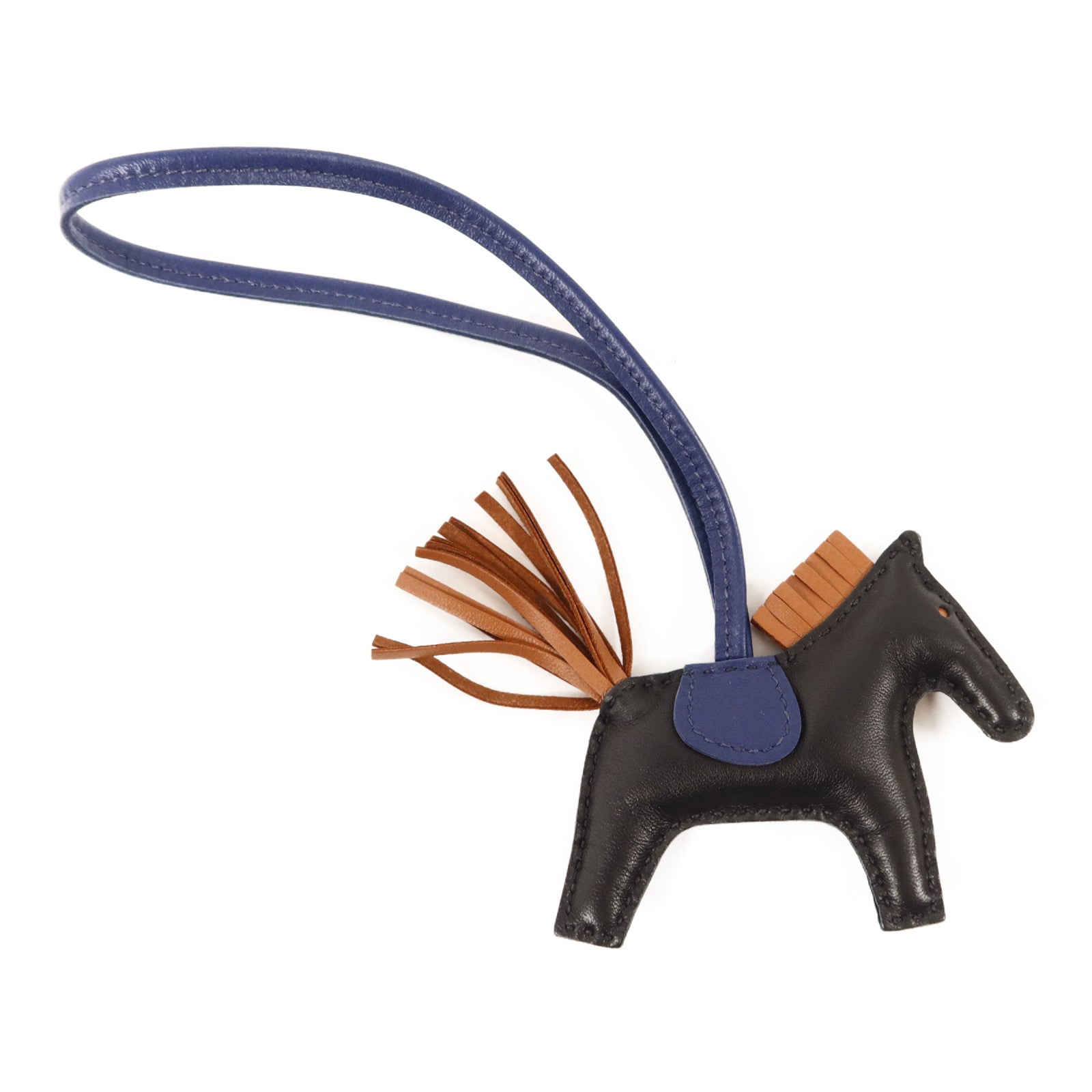 HERMES Milo皮革Rodeo PM掛飾