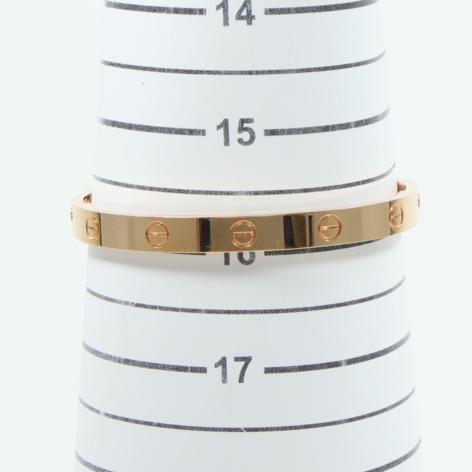 CARTIER 18K玫瑰金Love Bracelet手鐲