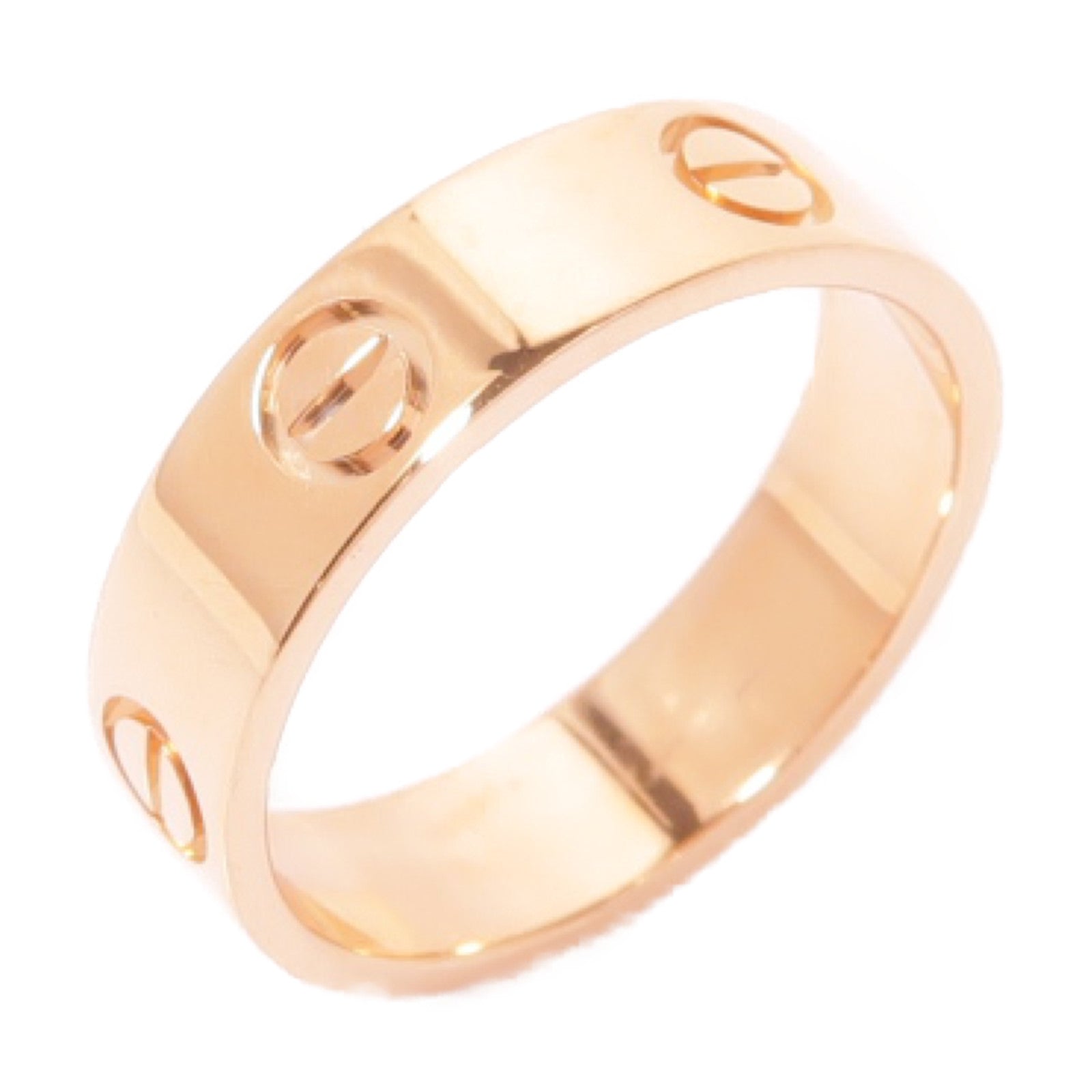 CARTIER 18K玫瑰金Love Ring戒指Cartier#57/US#8