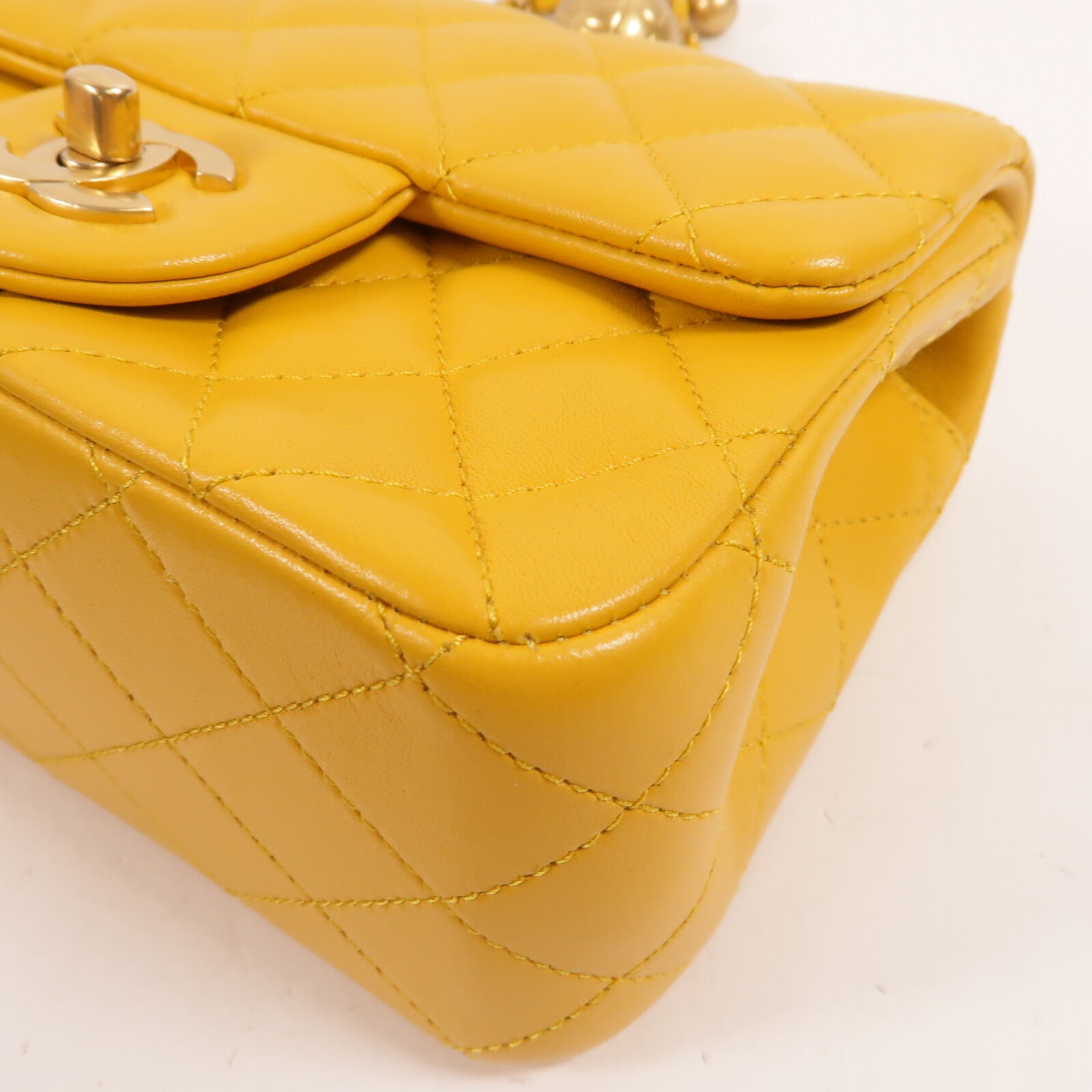 CHANEL 羊皮皮革Classic 17鏈帶肩背袋