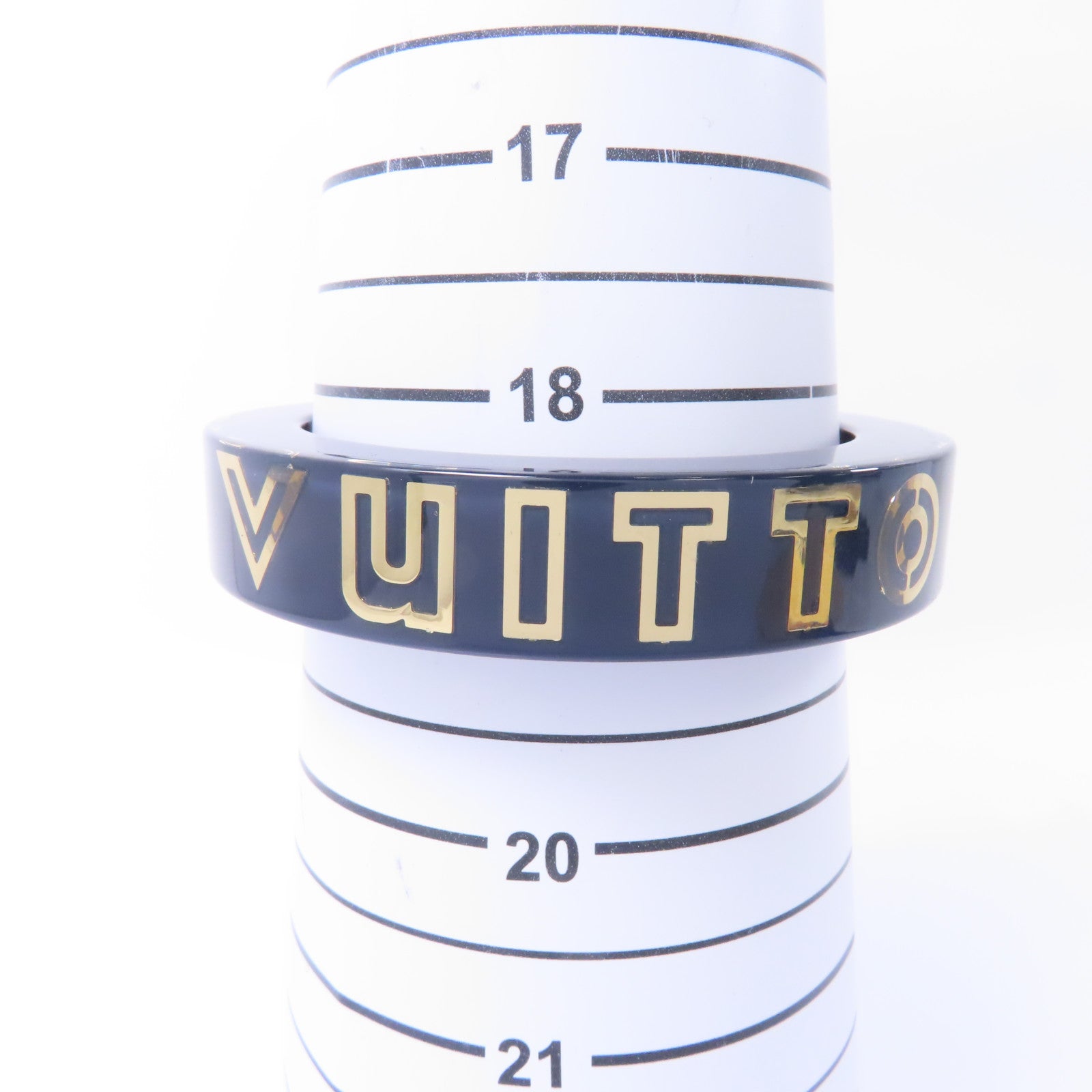 LOUIS VUITTON 【激減優惠】PVC Bracelet手鏈黑色/金色