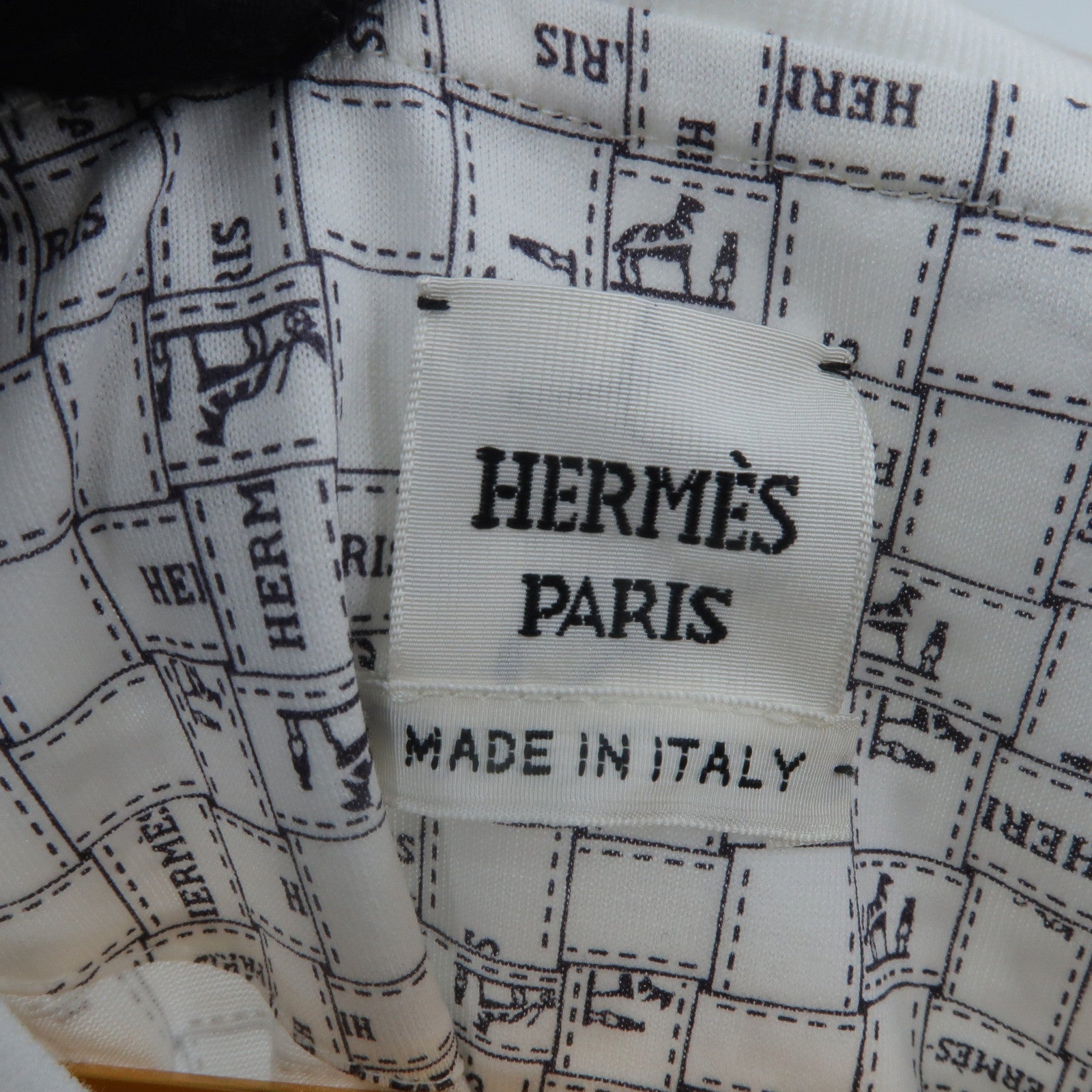 HERMES Cotton Bolduc Printed Dress連身裙
