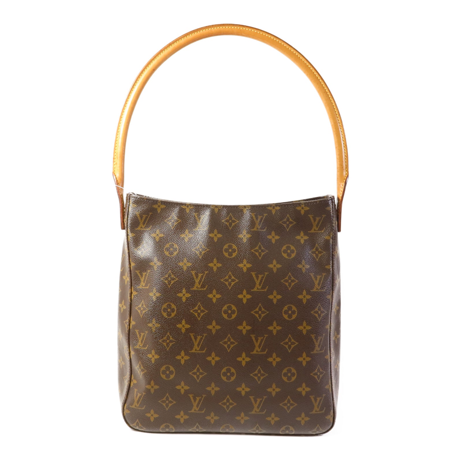 LOUIS VUITTON Monogram Looping GM金扣肩背袋
