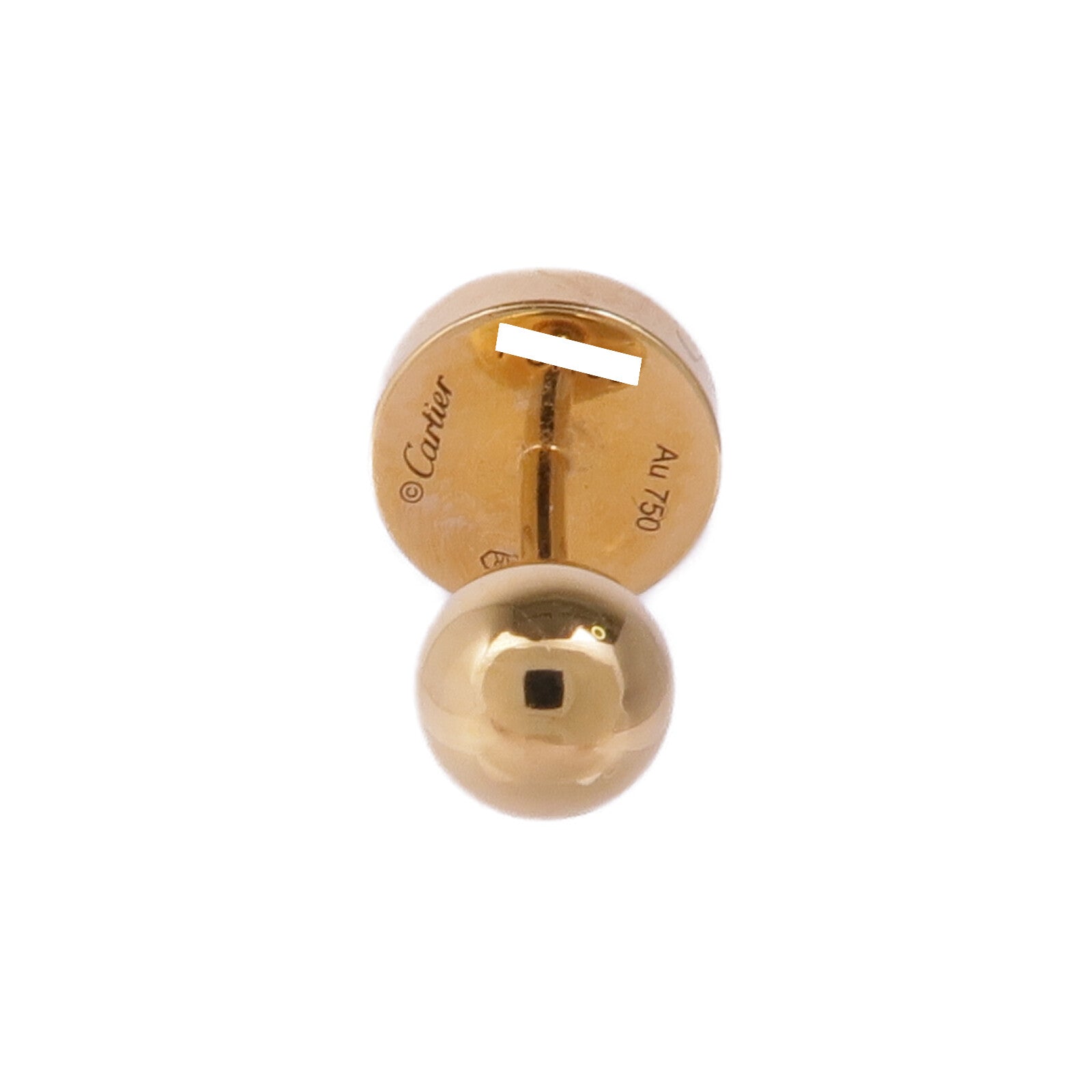 CARTIER 18K黃金Love Single Stud Earring耳環