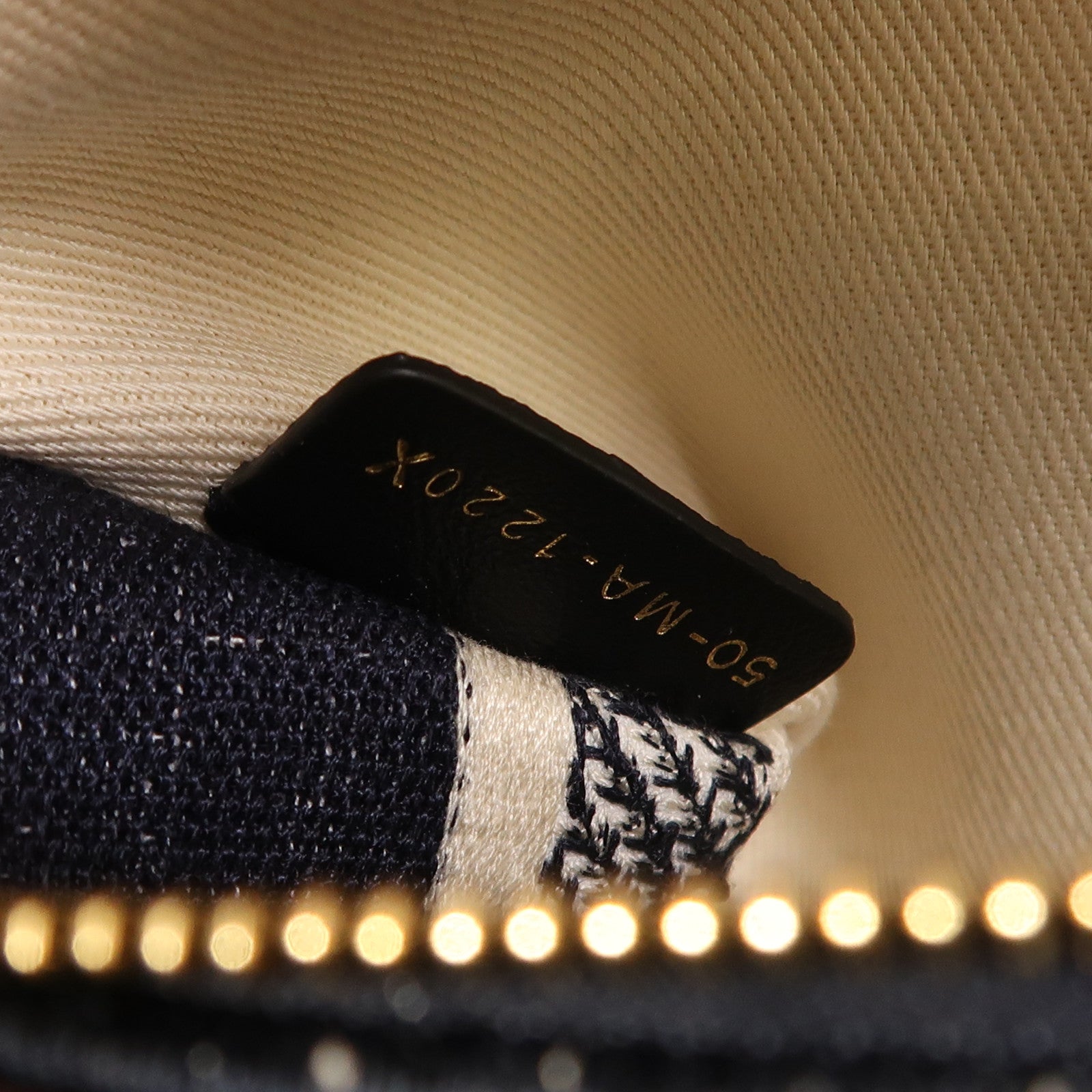 Dior 帆布Lady Dior D-Lite Medium金扣手挽肩背兩用袋