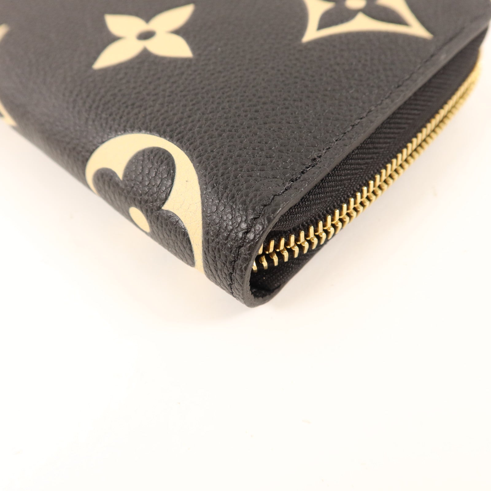 LOUIS VUITTON Monogram Empreinte Zipper Long Wallet金扣長錢包