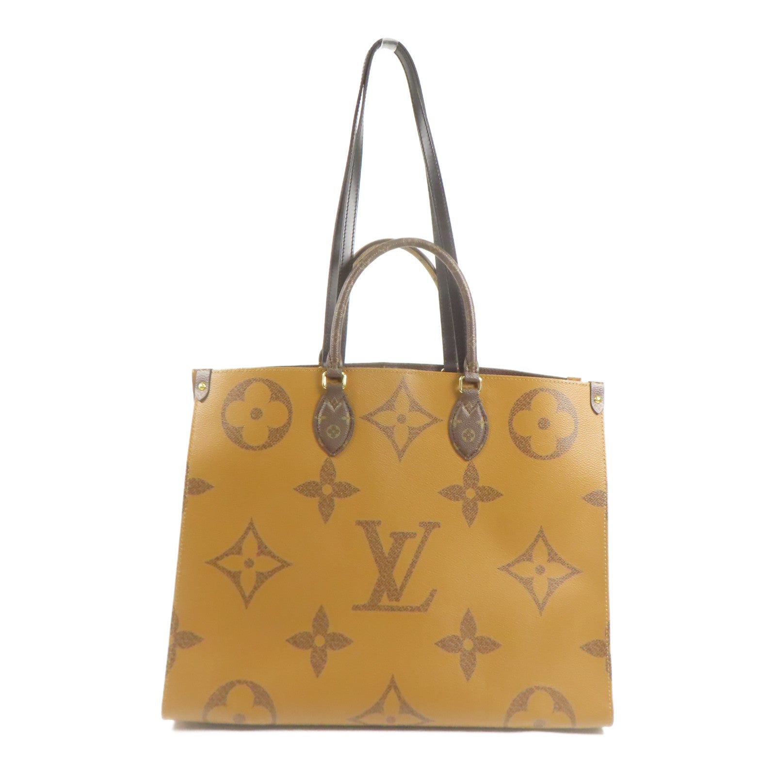 LOUIS VUITTON LV GHW OnTheGo GM 2way Shoulder M45320 Monogram Giant Brown