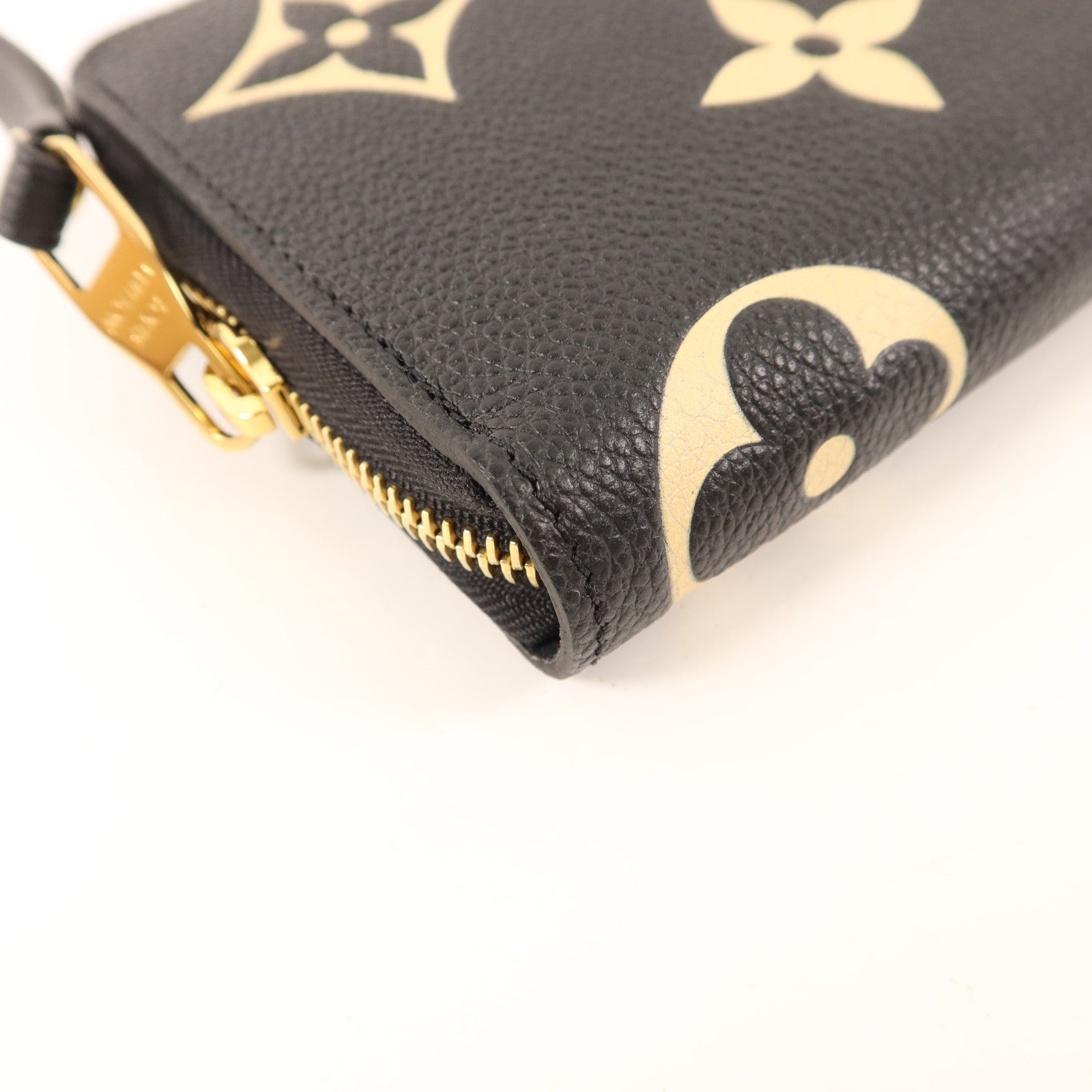LOUIS VUITTON Monogram Empreinte Zipper Long Wallet金扣長錢包