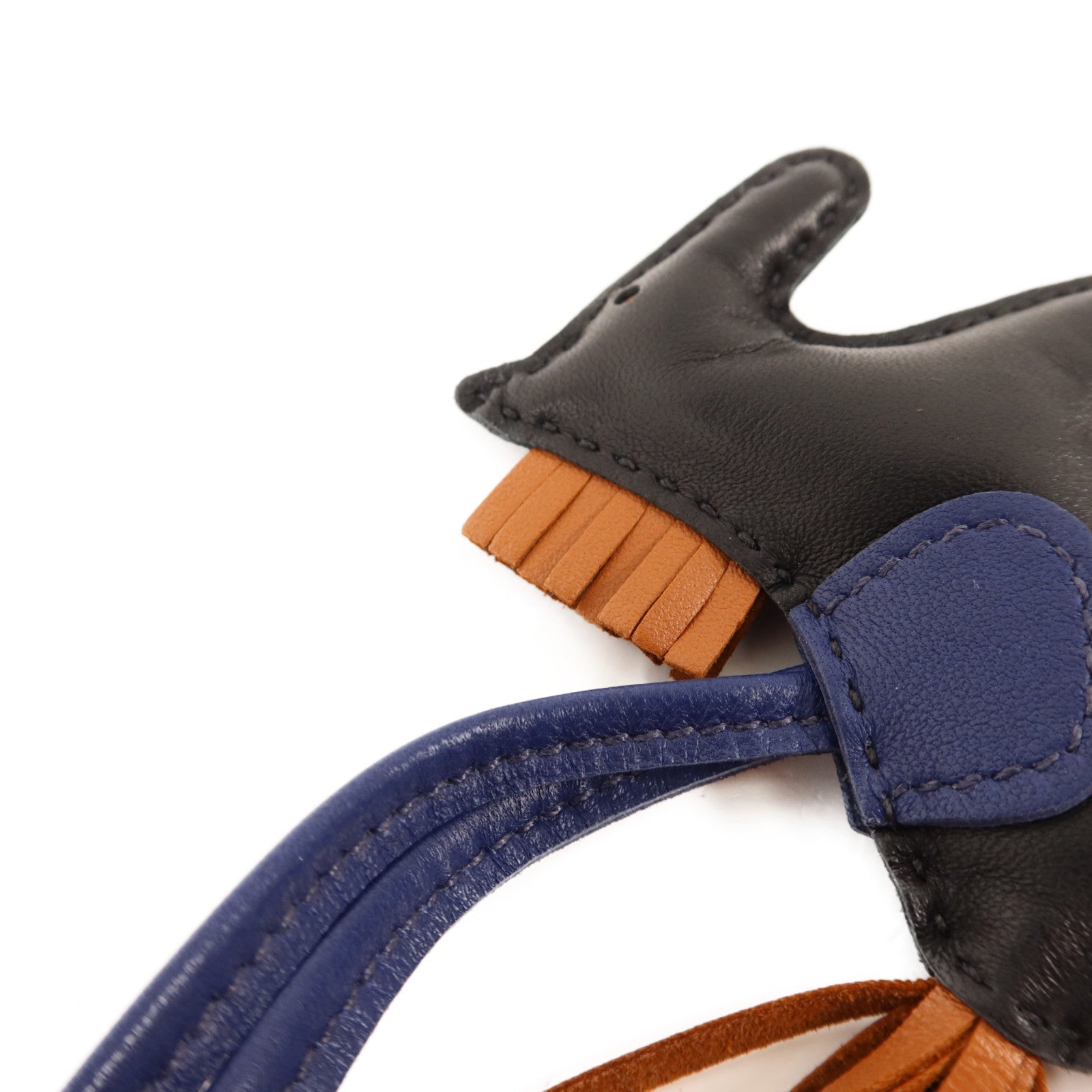HERMES Milo皮革Rodeo PM掛飾