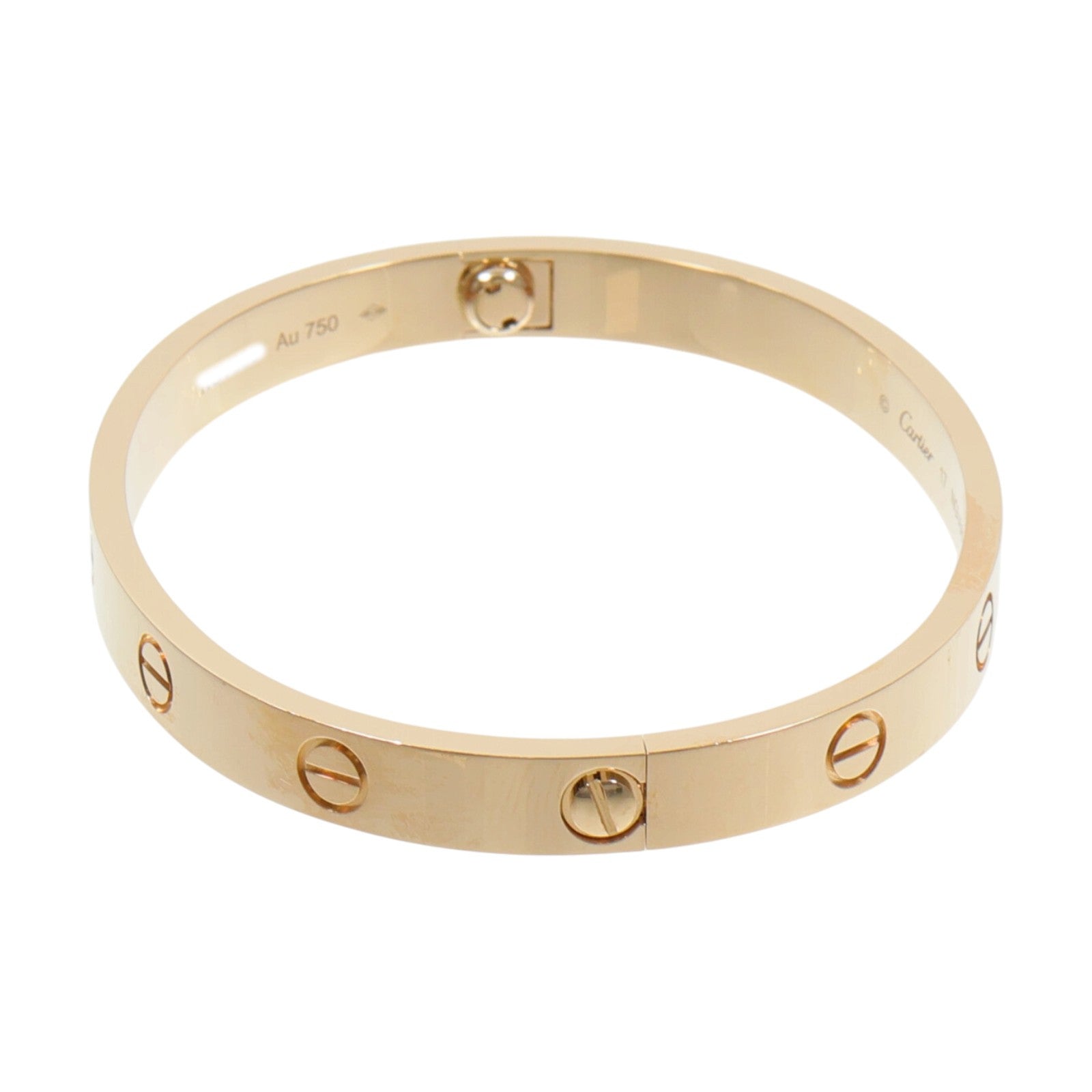 CARTIER 18K玫瑰金Love Bracelet手鐲
