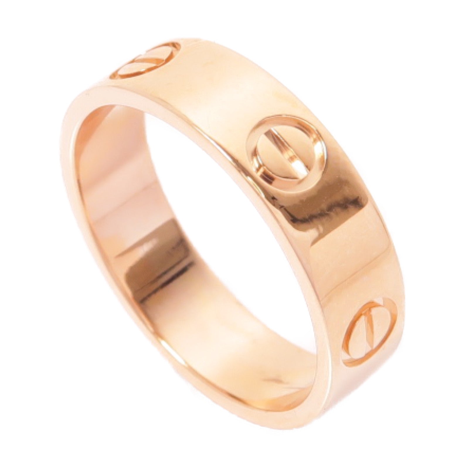 CARTIER 18K玫瑰金Love Ring戒指Cartier#57/US#8