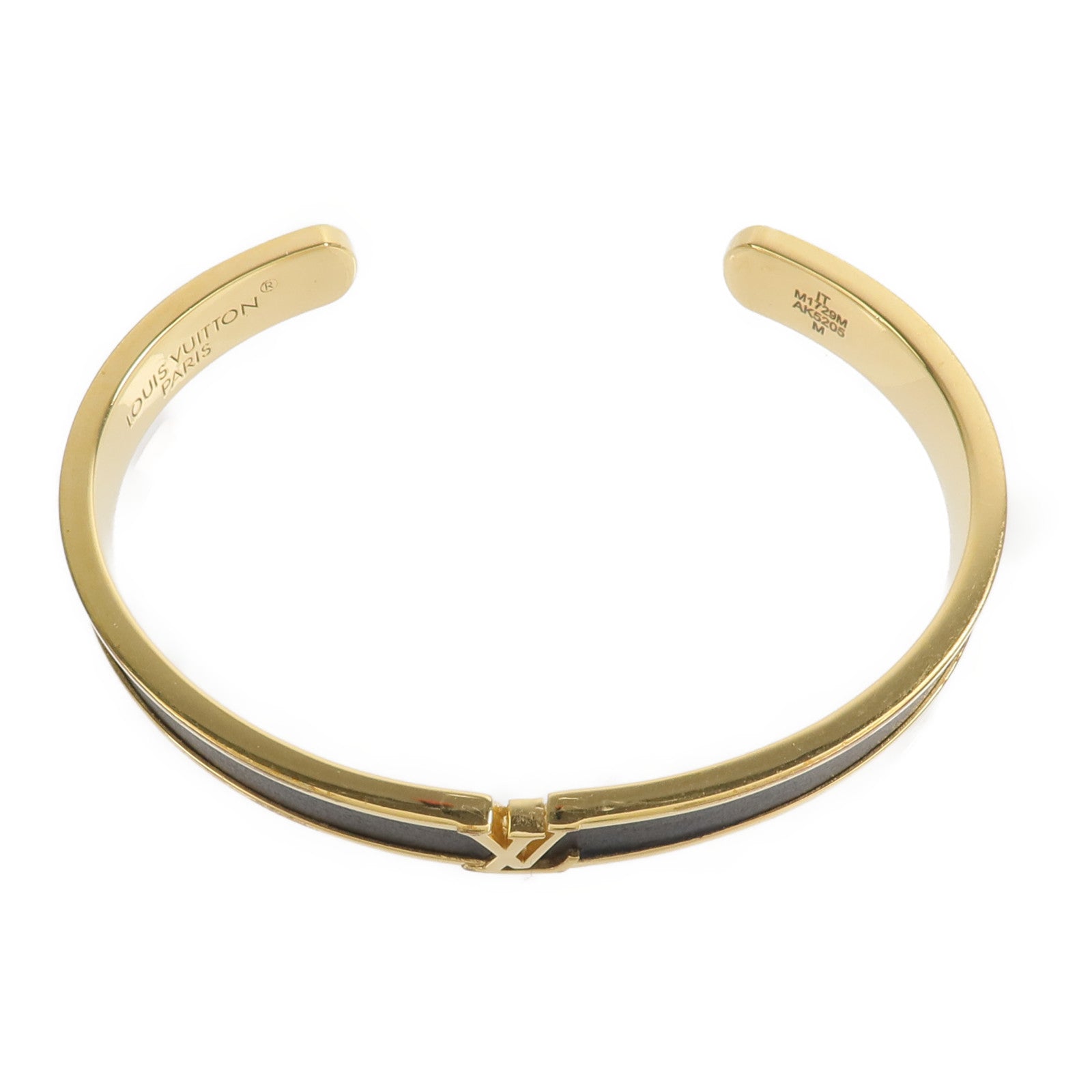 LOUIS VUITTON 金屬Initiales Bracelet M手鐲