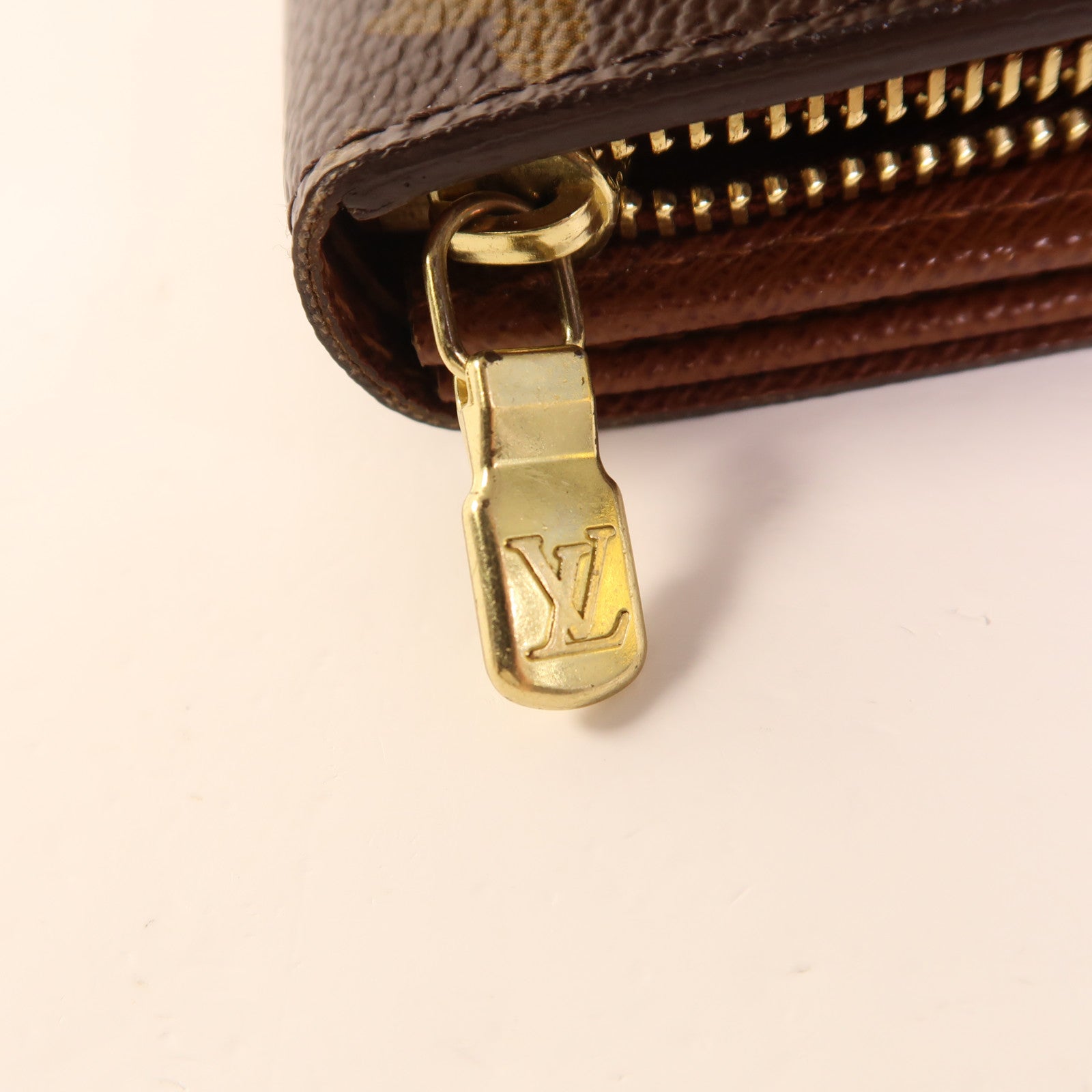 LOUIS VUITTON Monogram Portefeuille金扣錢包