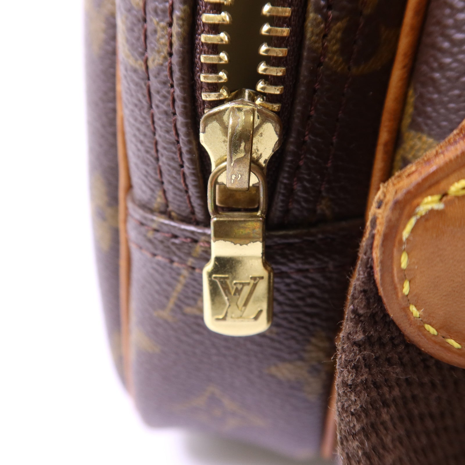 LOUIS VUITTON Monogram Reporter PM金扣肩背袋