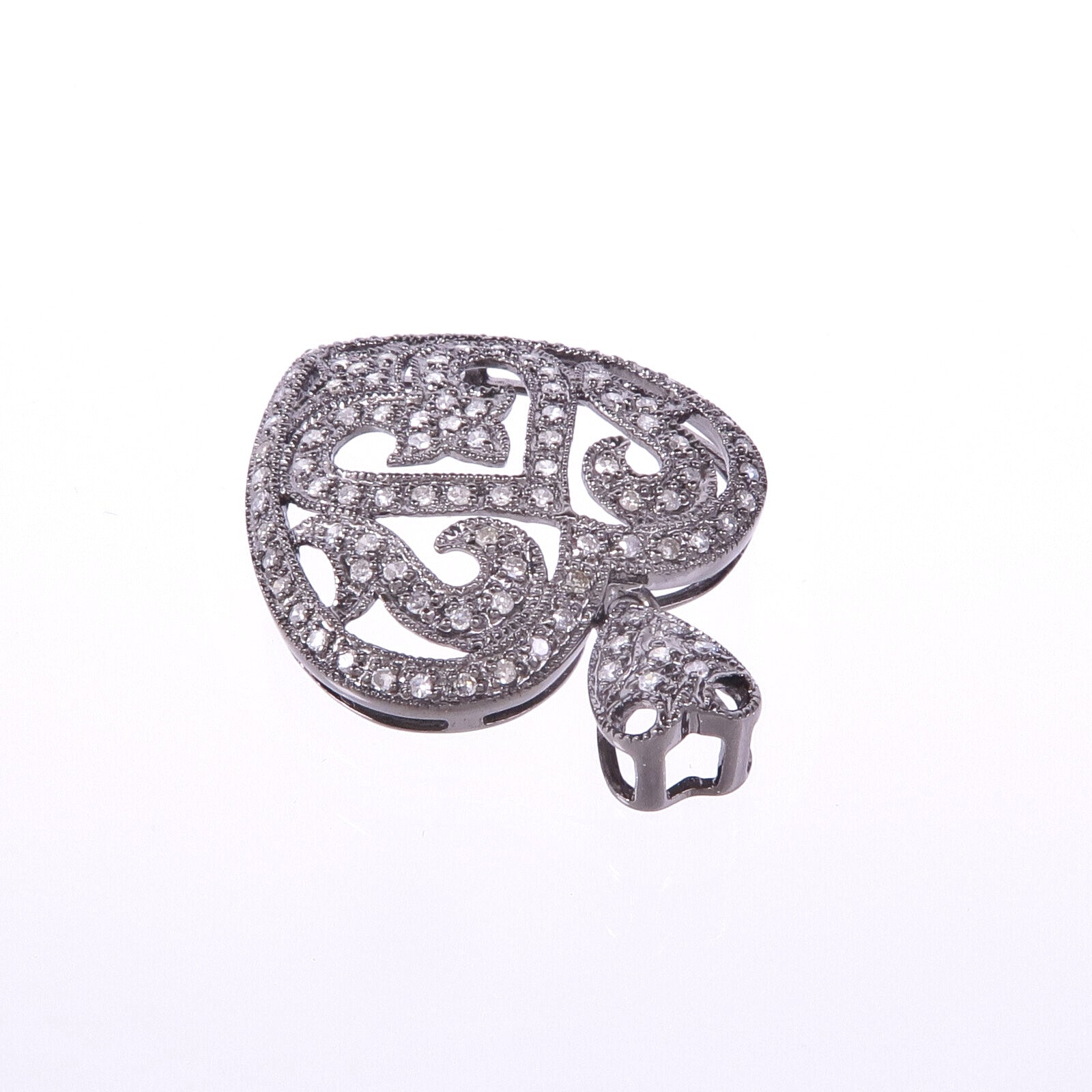 JEWELRY 18K白金Diamond Pendant Top鑽石吊墜