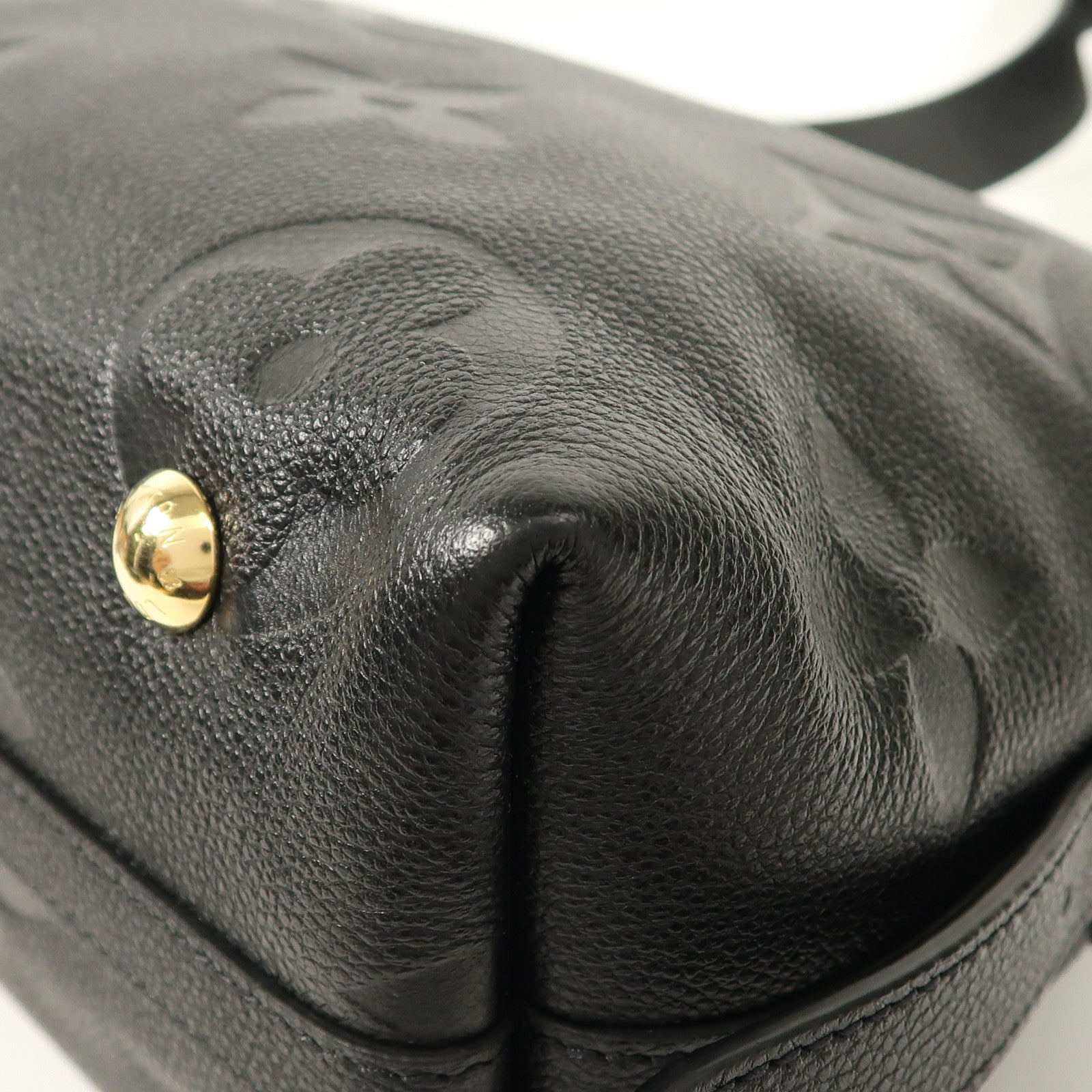 LOUIS VUITTON Monogram Empreinte Carryall PM金扣肩背袋