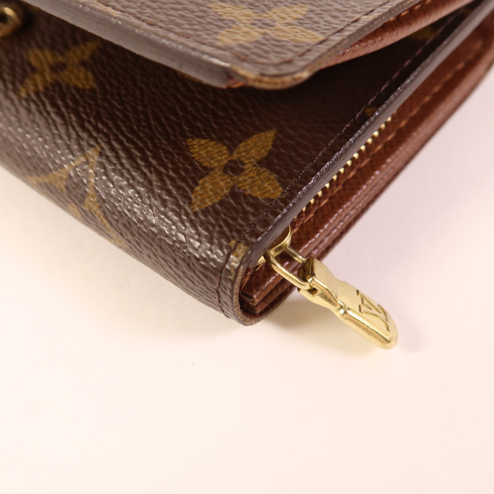 LOUIS VUITTON Monogram Portefeuille金扣錢包