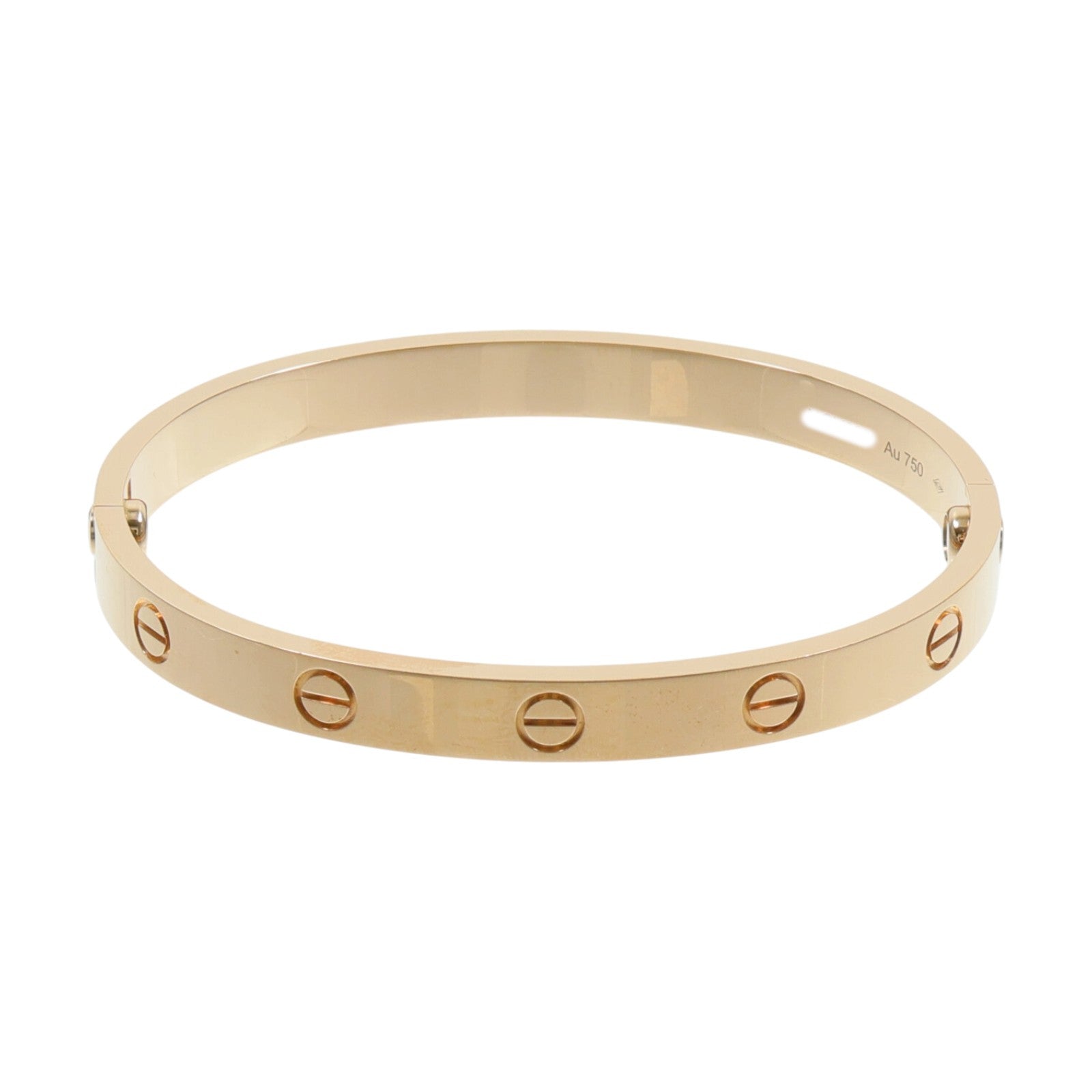 CARTIER 18K玫瑰金Love Bracelet手鐲