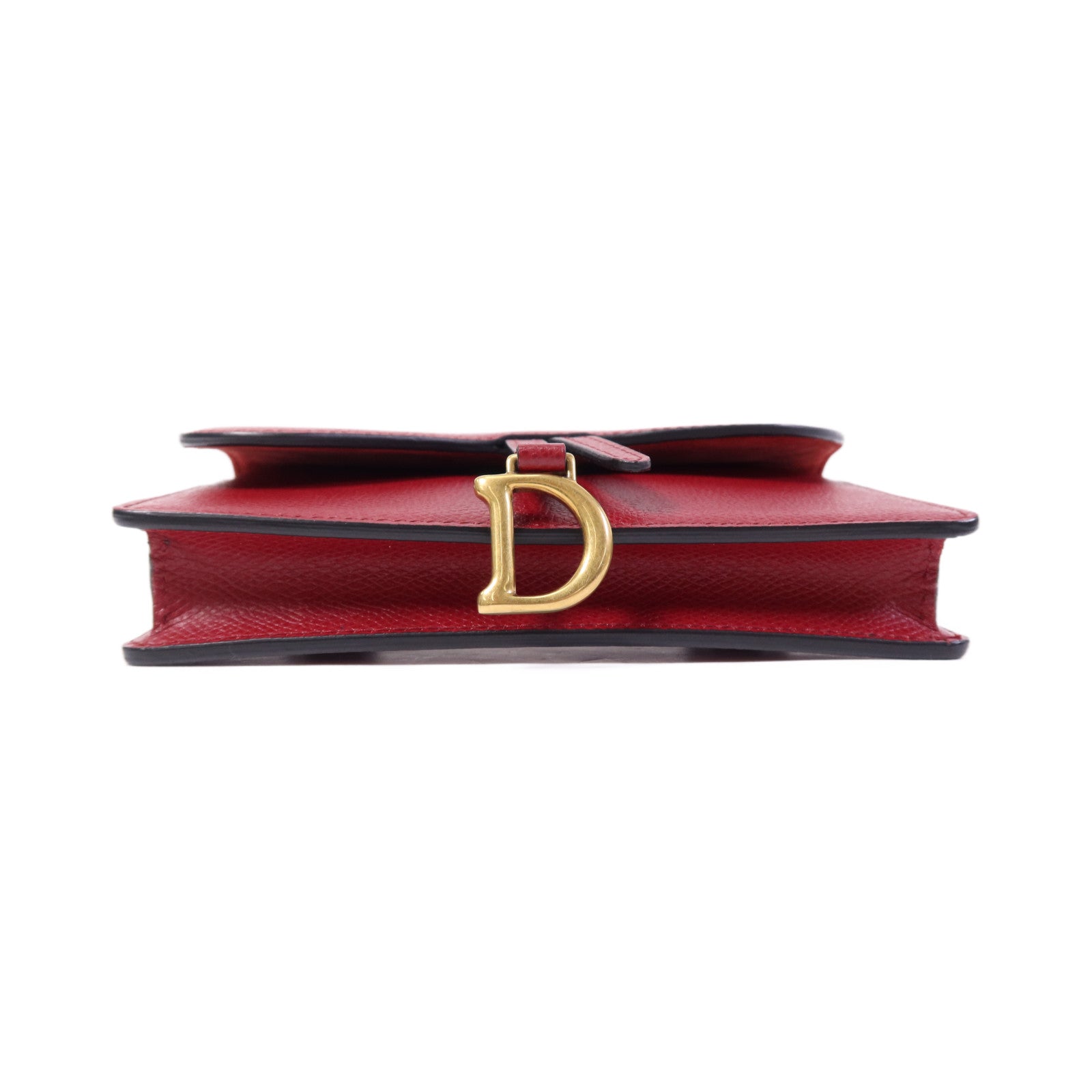 Dior 牛皮皮革Saddle Pouch Belt Bag金扣腰包