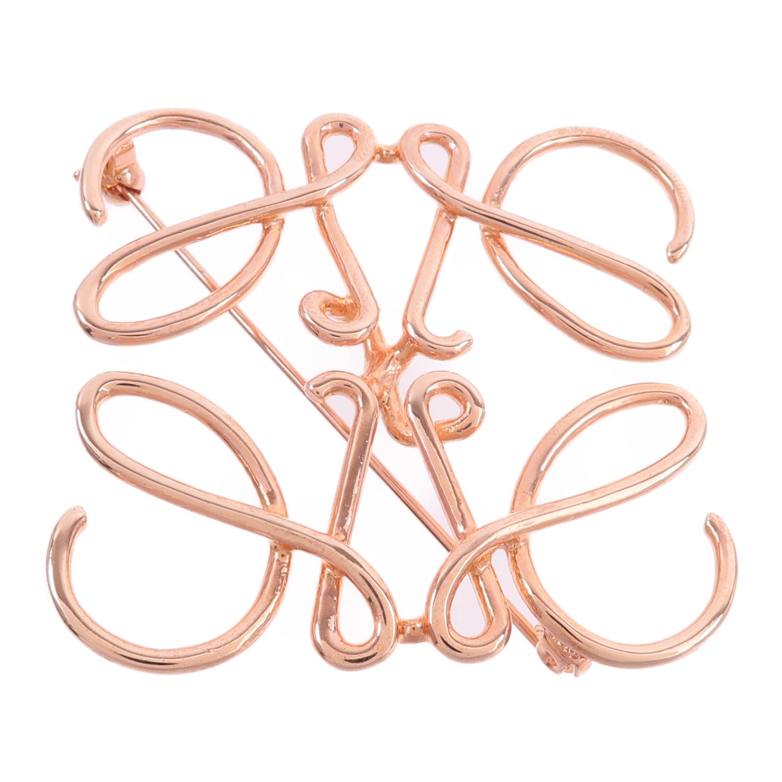 LOEWE 金屬Anagram Brooch胸針