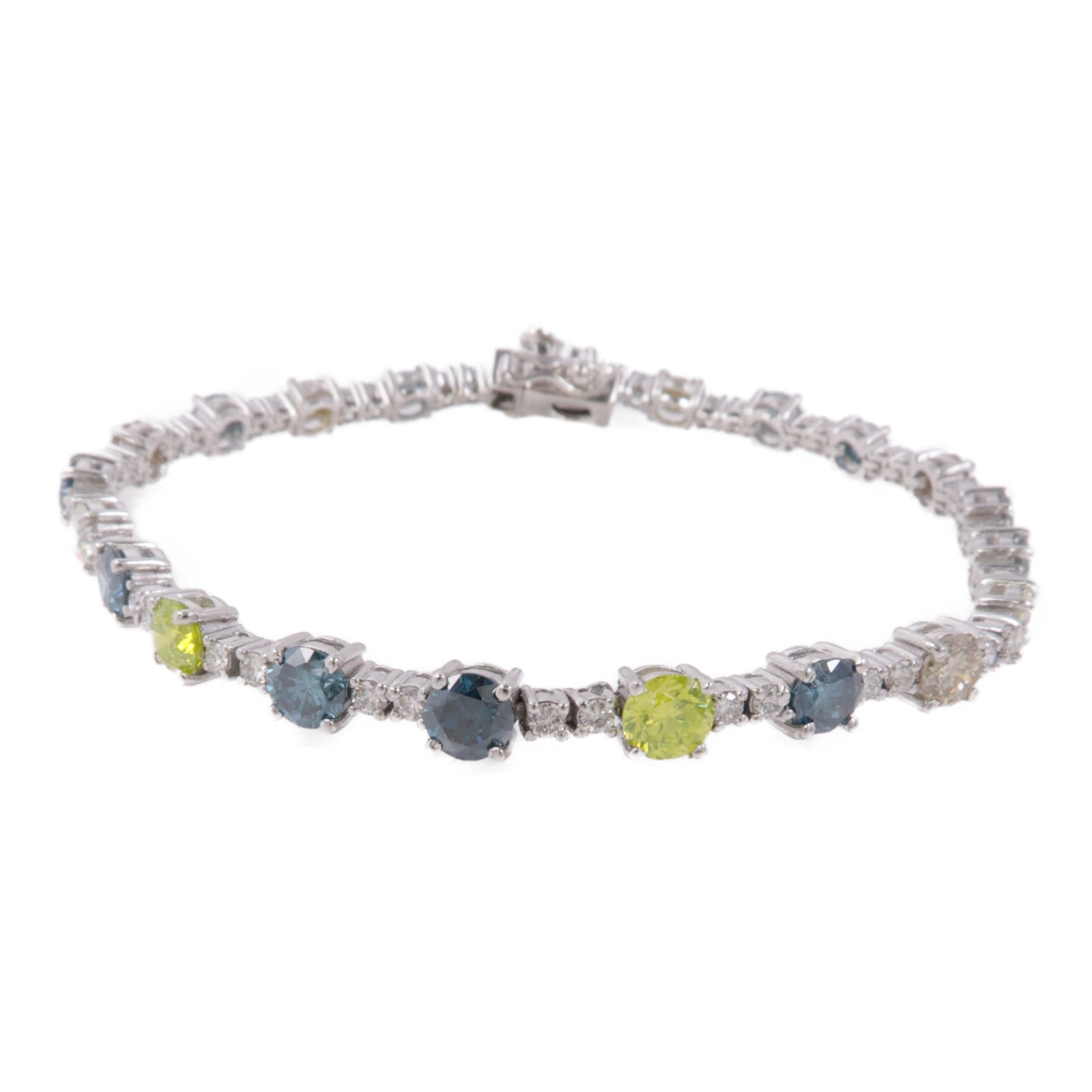 JEWELRY 【激減優惠】18K白金Diamond Bracelet鑽石手鏈
