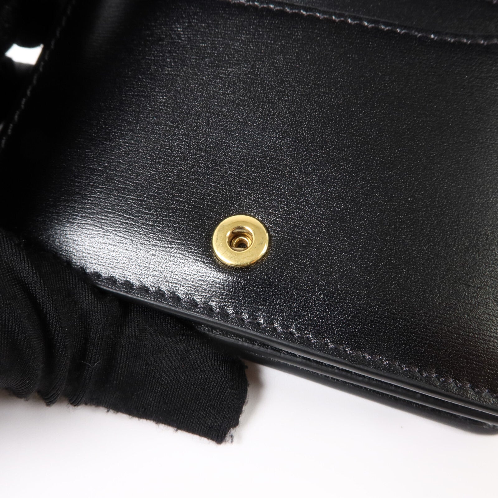 CELINE 牛皮皮革Card Case金扣卡片套