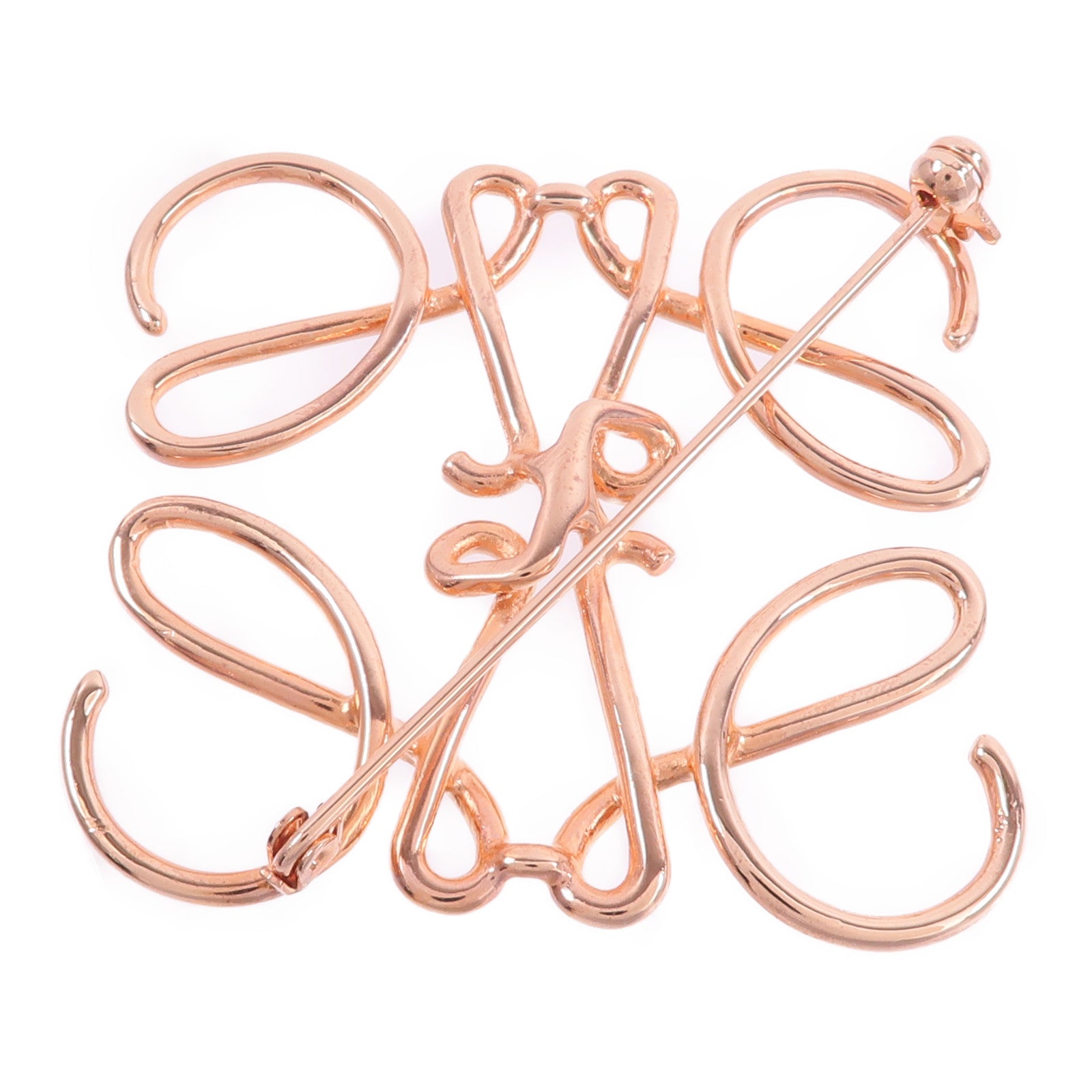 LOEWE 金屬Anagram Brooch胸針