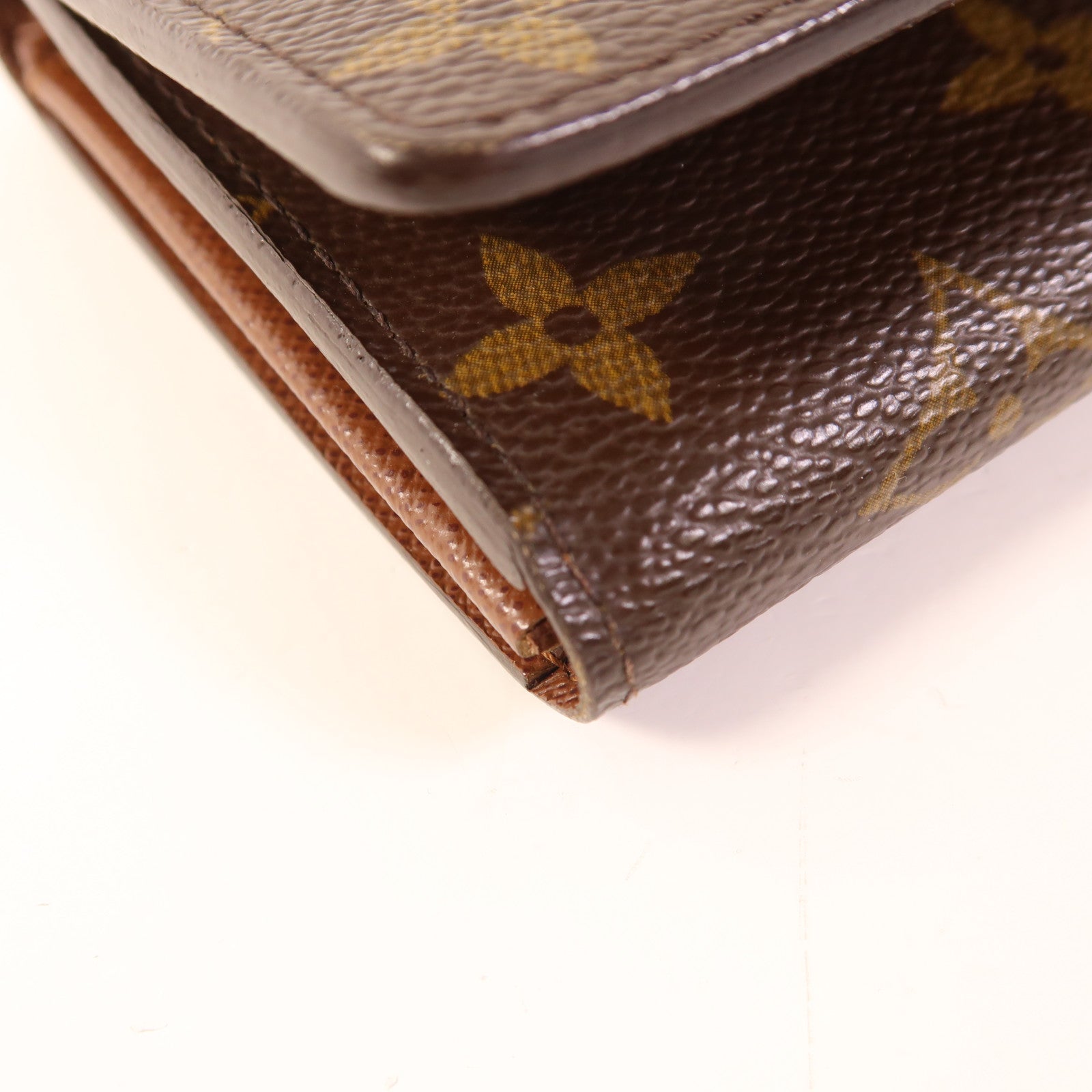 LOUIS VUITTON Monogram Portefeuille金扣錢包
