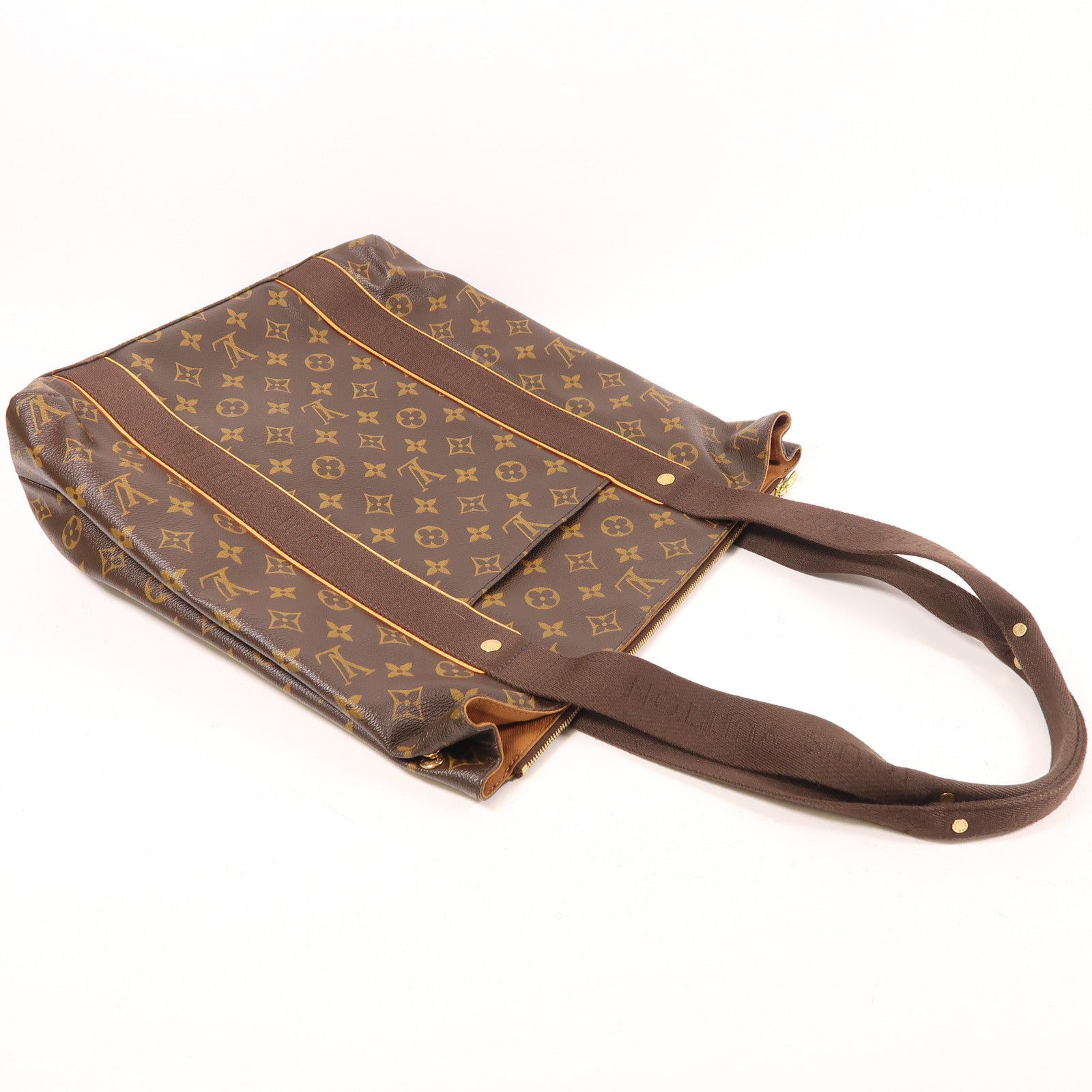 LOUIS VUITTON Monogram Cabas Beaubourg金扣肩背袋