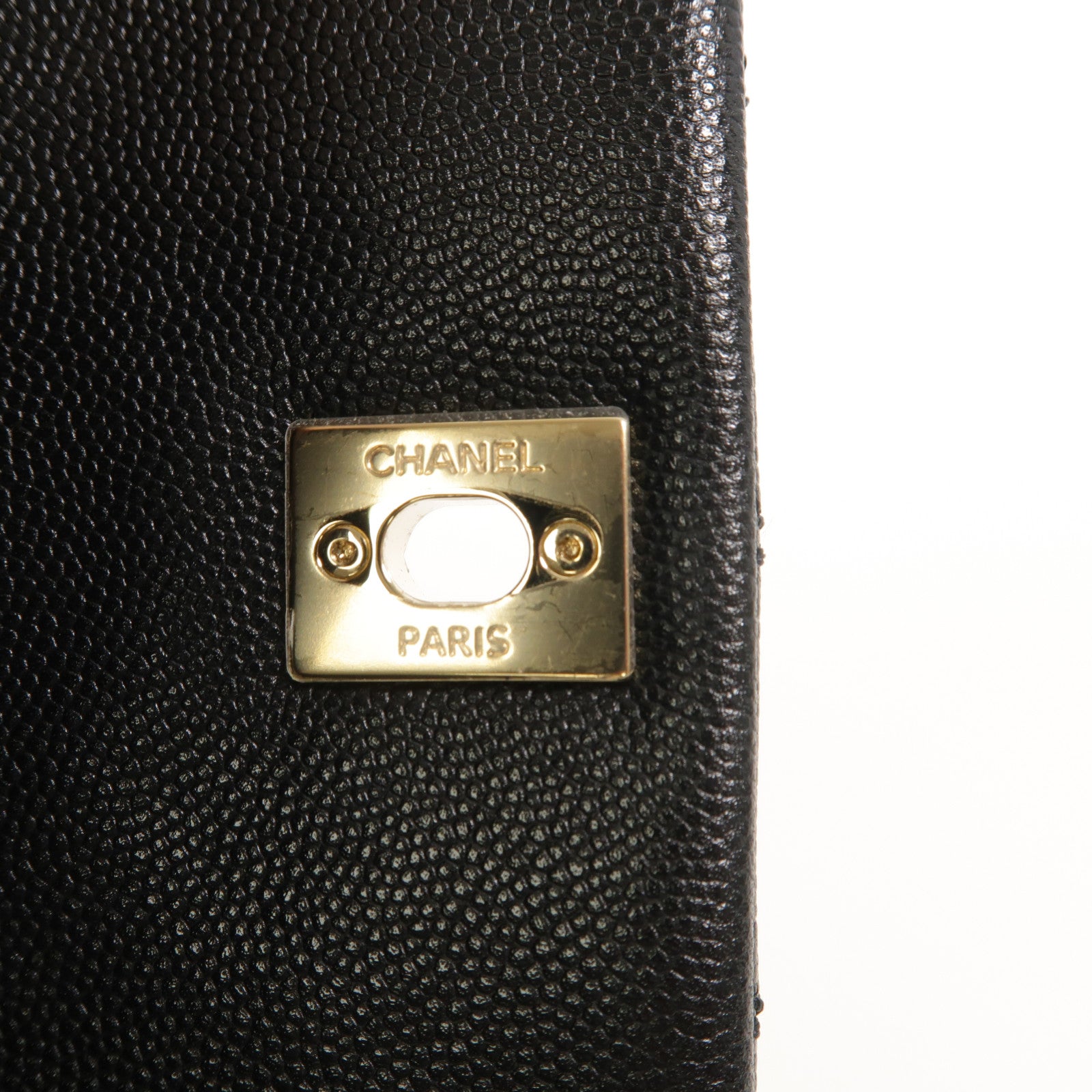 CHANEL 牛皮皮革Coco Handle Small鏈帶手挽肩背兩用袋