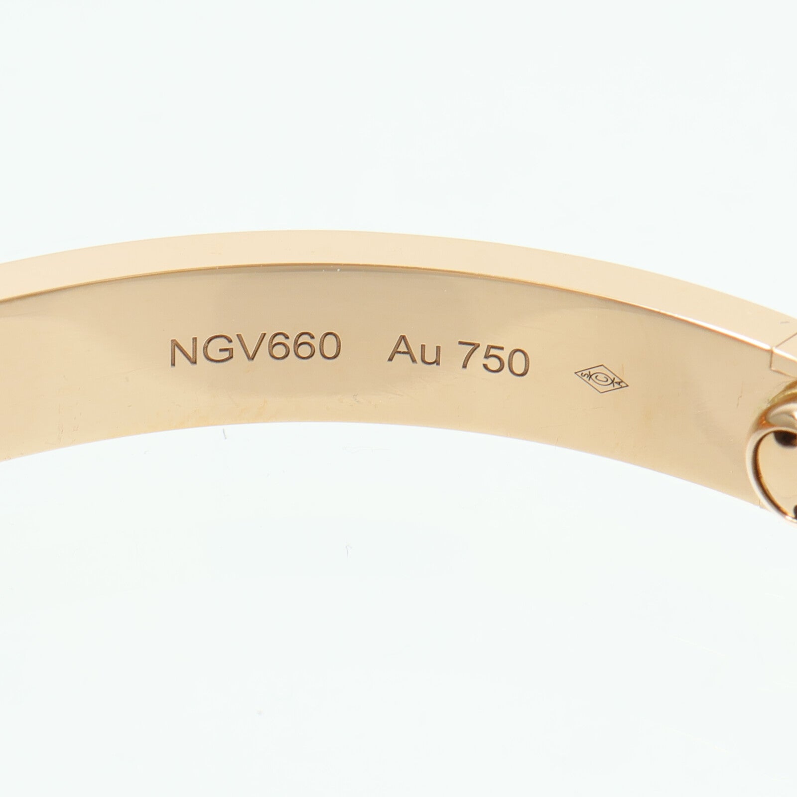CARTIER 18K玫瑰金Love Bracelet手鐲