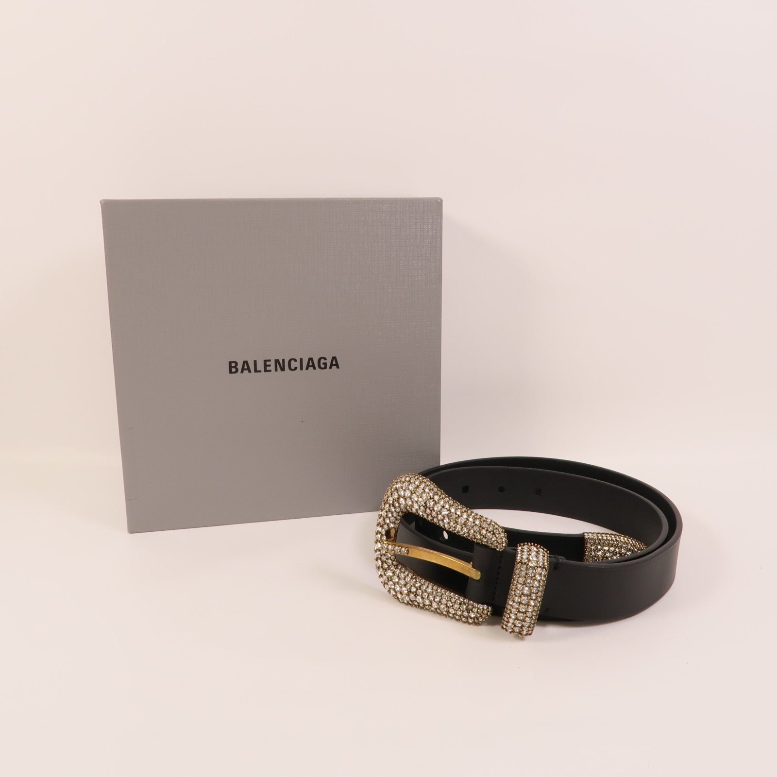 BALENCIAGA 牛皮皮革Belt皮帶