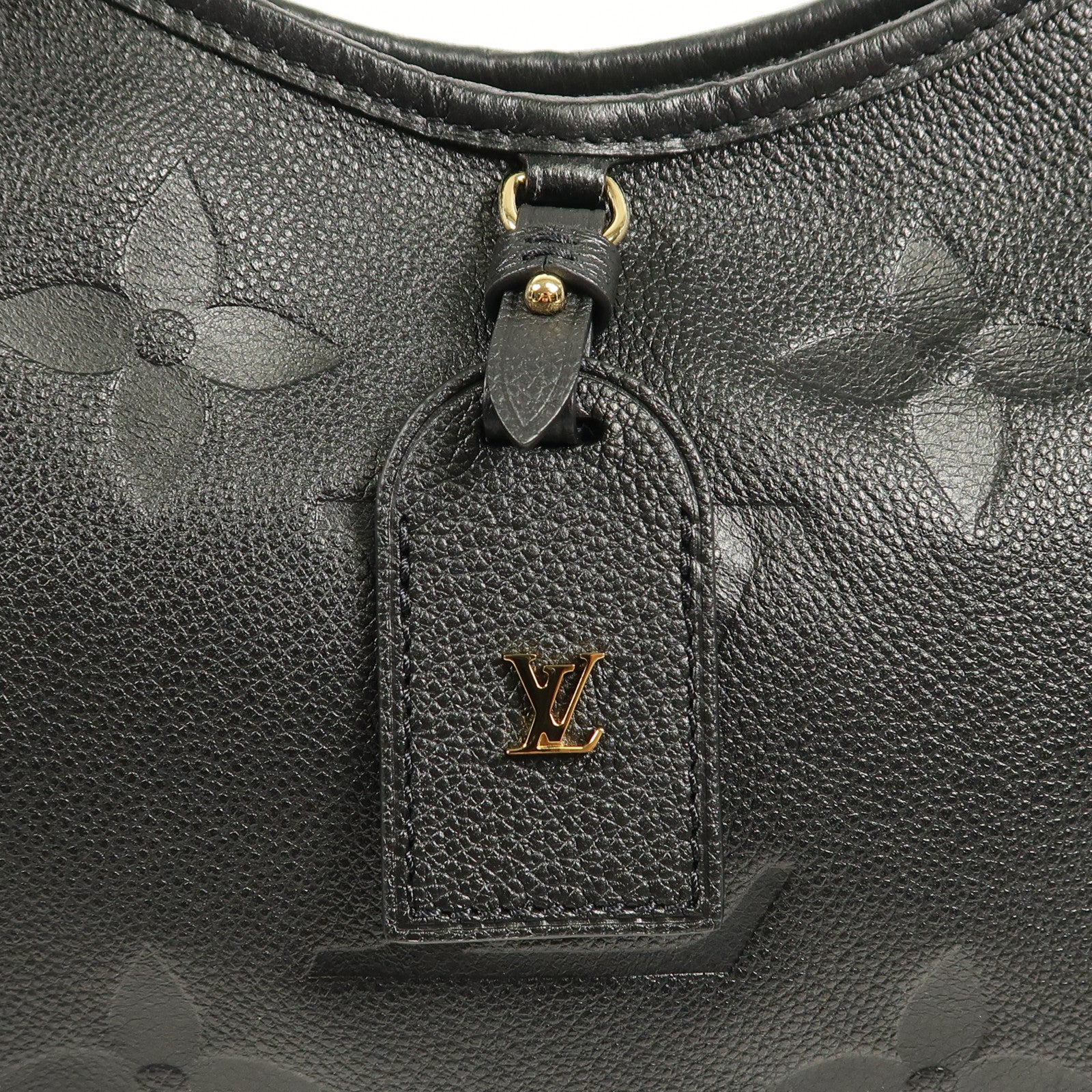 LOUIS VUITTON Monogram Empreinte Carryall PM金扣肩背袋