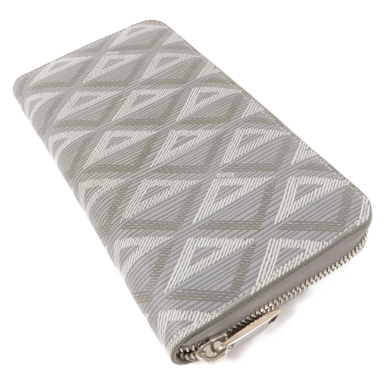 Dior 塗層帆布Long Zip Wallet長錢包