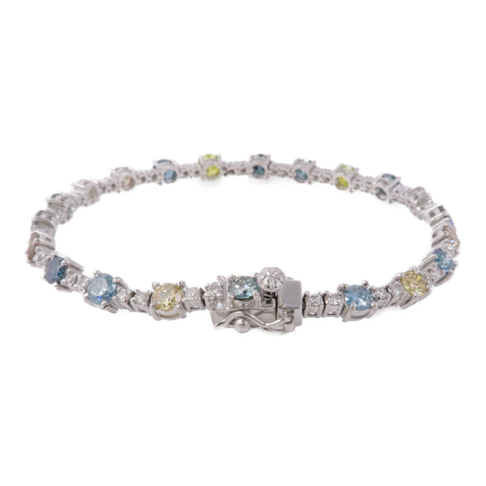JEWELRY 【激減優惠】18K白金Diamond Bracelet鑽石手鏈