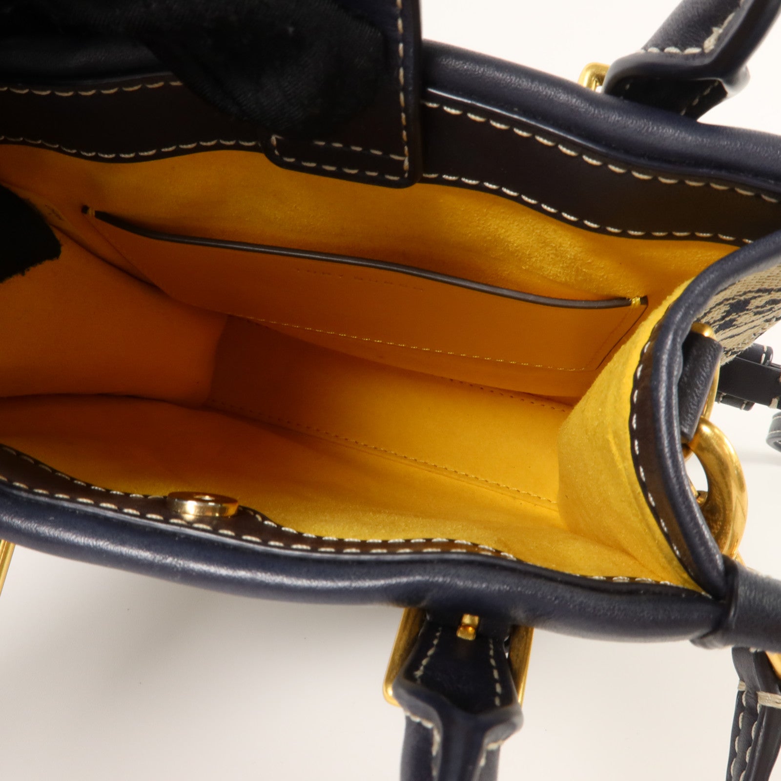 Tory Burch 帆布T Monogram Jacquard Mini Tote手挽肩背兩用袋