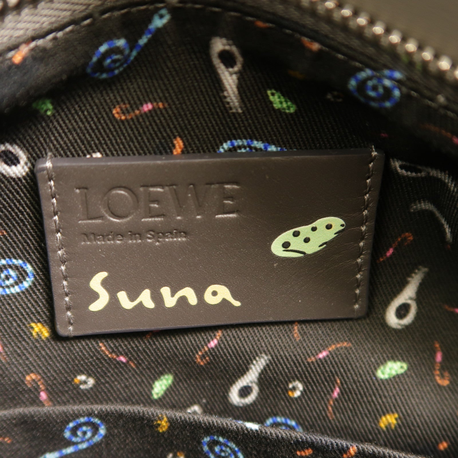LOEWE 牛皮皮革Suna Fujita Puzzle Small Edge手挽肩背兩用袋
