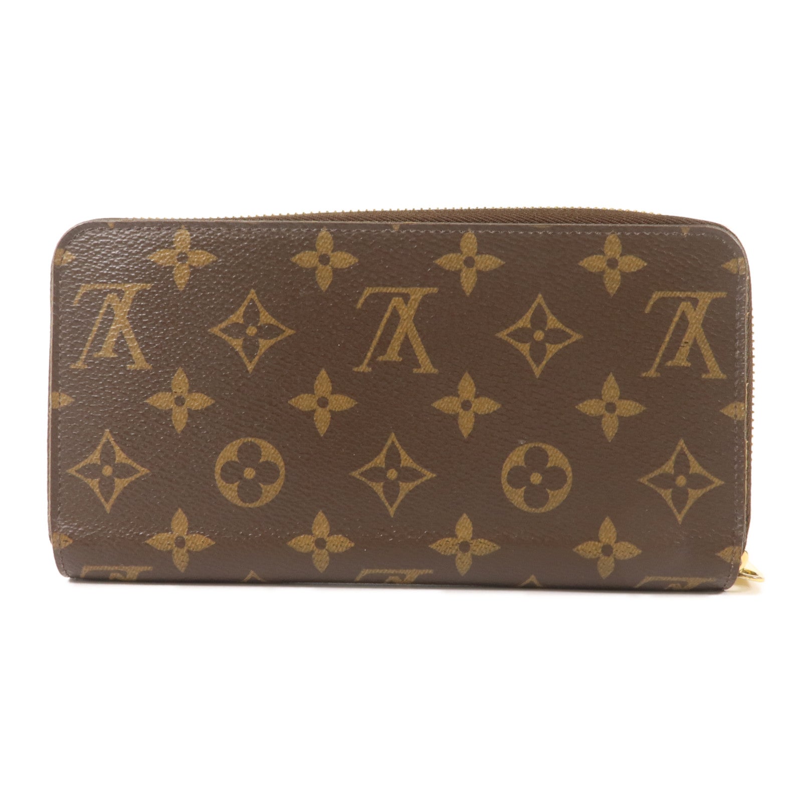 LOUIS VUITTON Monogram Zipper Long Wallet金扣長錢包