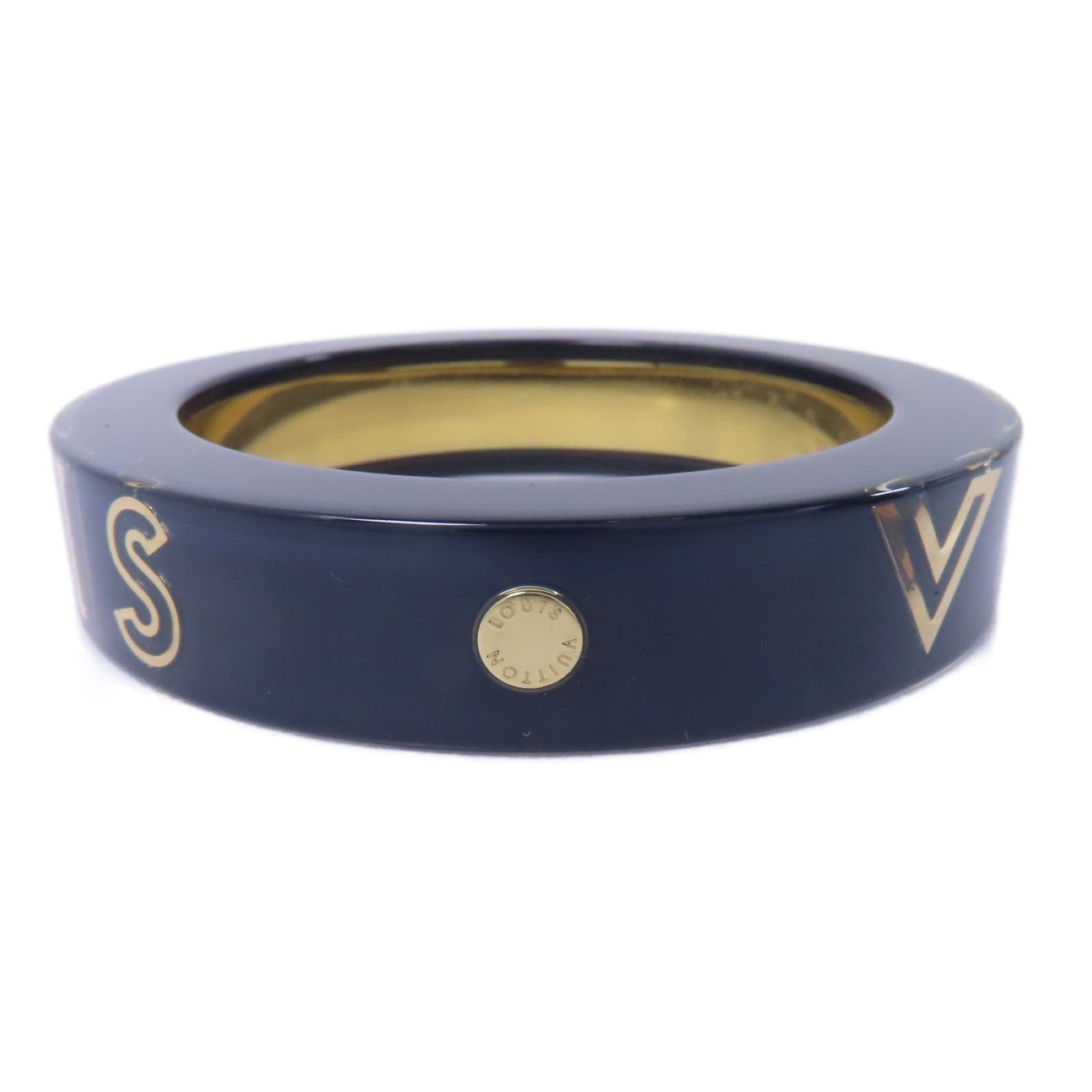 LOUIS VUITTON 【激減優惠】PVC Bracelet手鏈黑色/金色